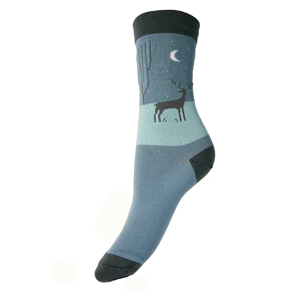 Deer Bamboo Socks