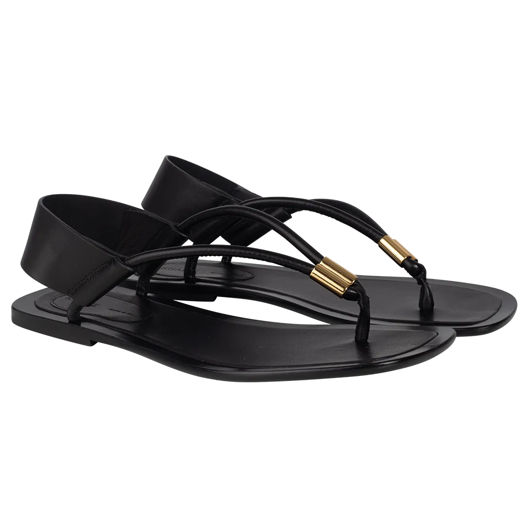 Devoe Leather Thong Sandals