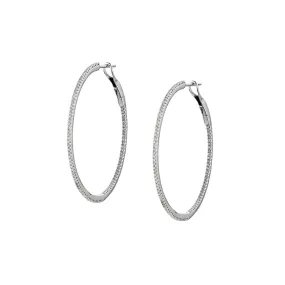 DIAMOND HOOP EARRINGS