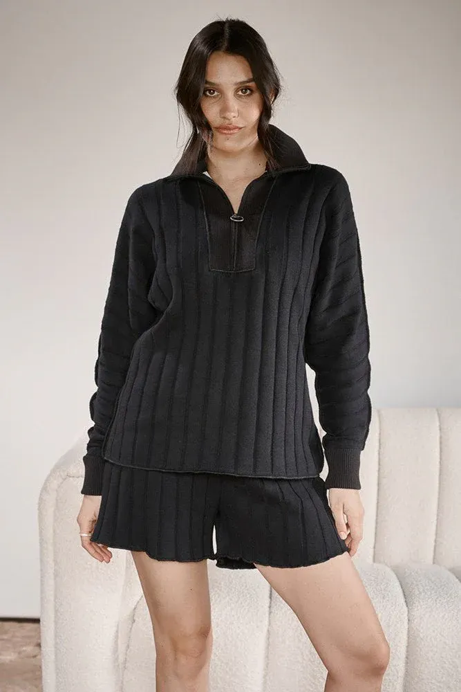 Eadie Lifestyle Catalina Sweater Black