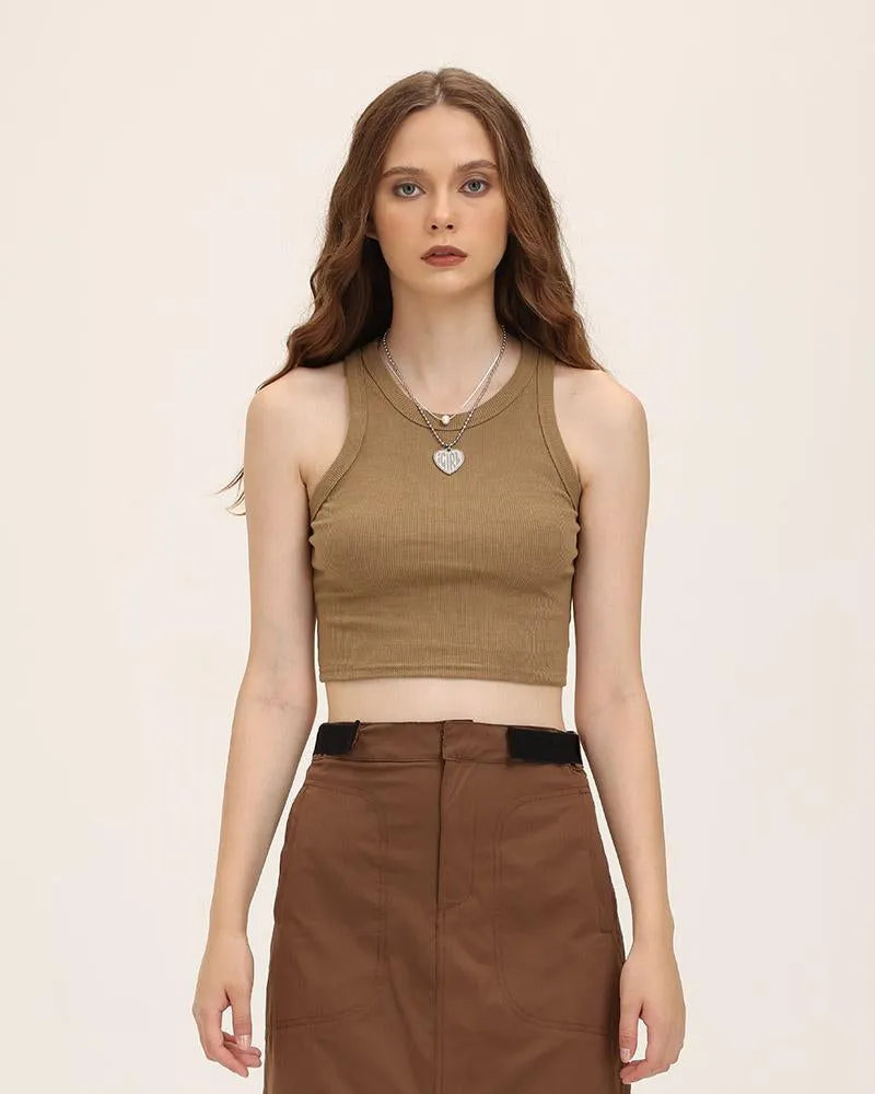 Easygoing Cropped Tank Top