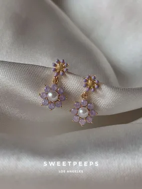 Erika Soft Purple Studs