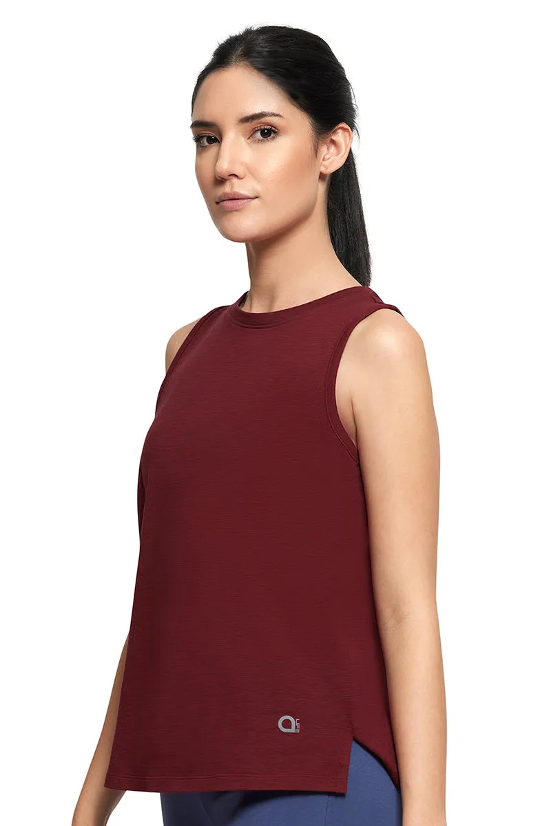 Essential Tank Top - Pomegranate Marl