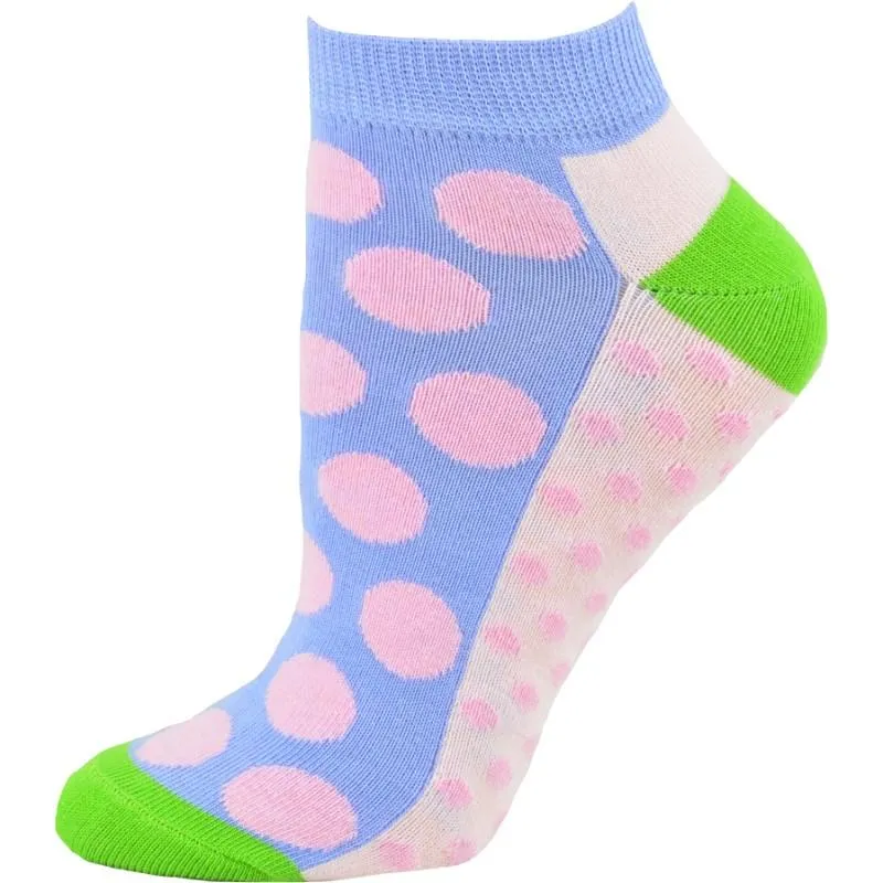 Fashion Polka Dot Ankle Cotton 2 Pair Pack Socks