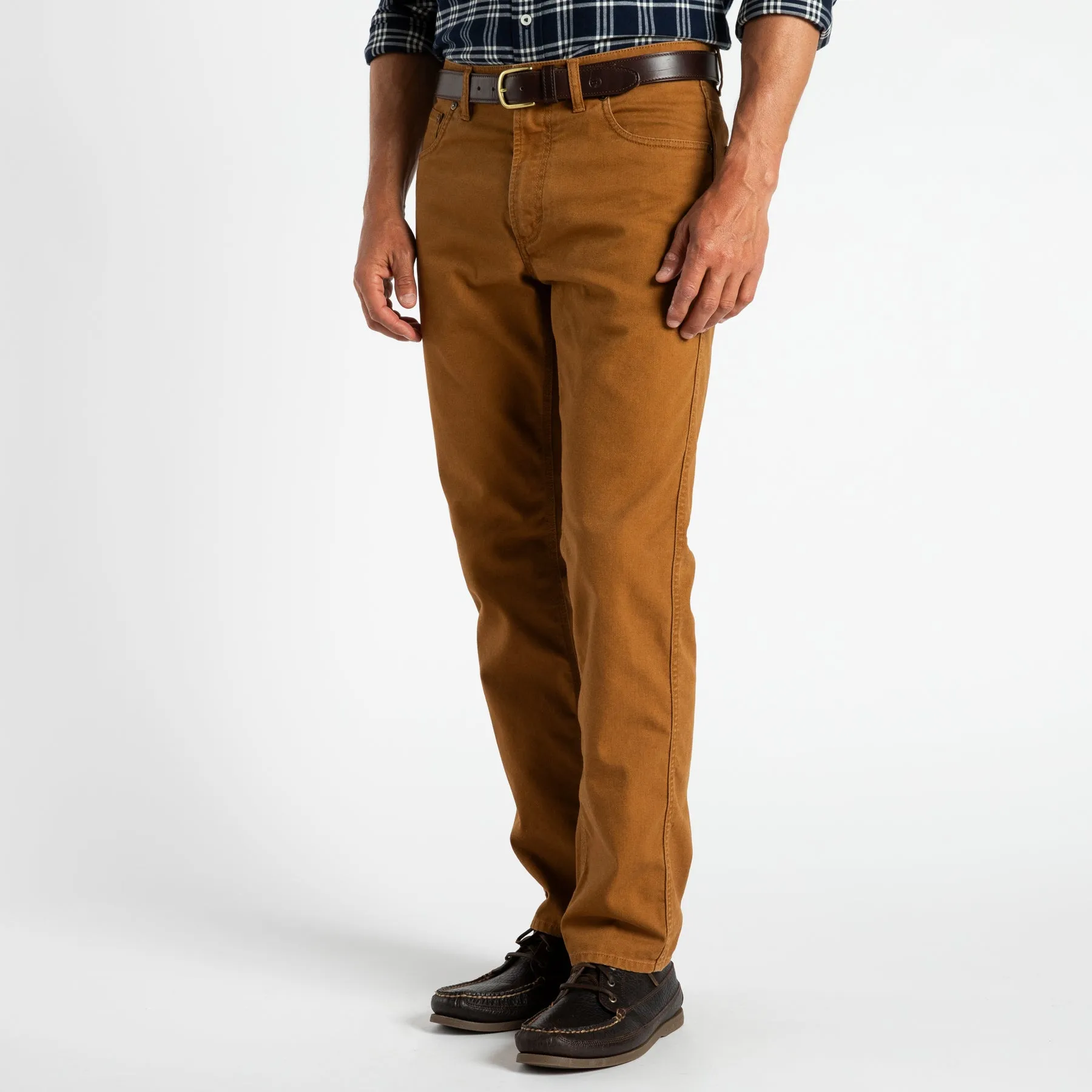 Field Canvas Five-Pocket - Dark Amber