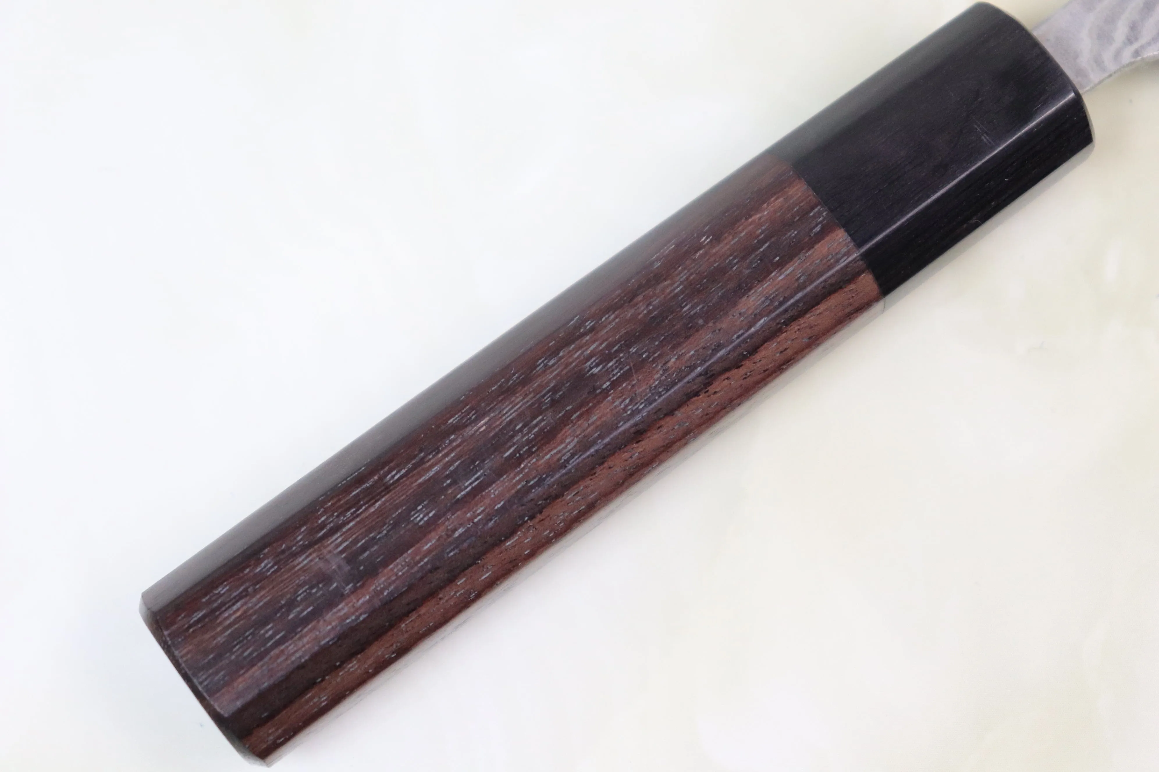 Fu-Rin-Ka-Zan R-2 Damascus Wa Series FRN-PA Wa Paring 90mm (3.5 inch, Octagon Shaped Red-Sandalwood Handle)