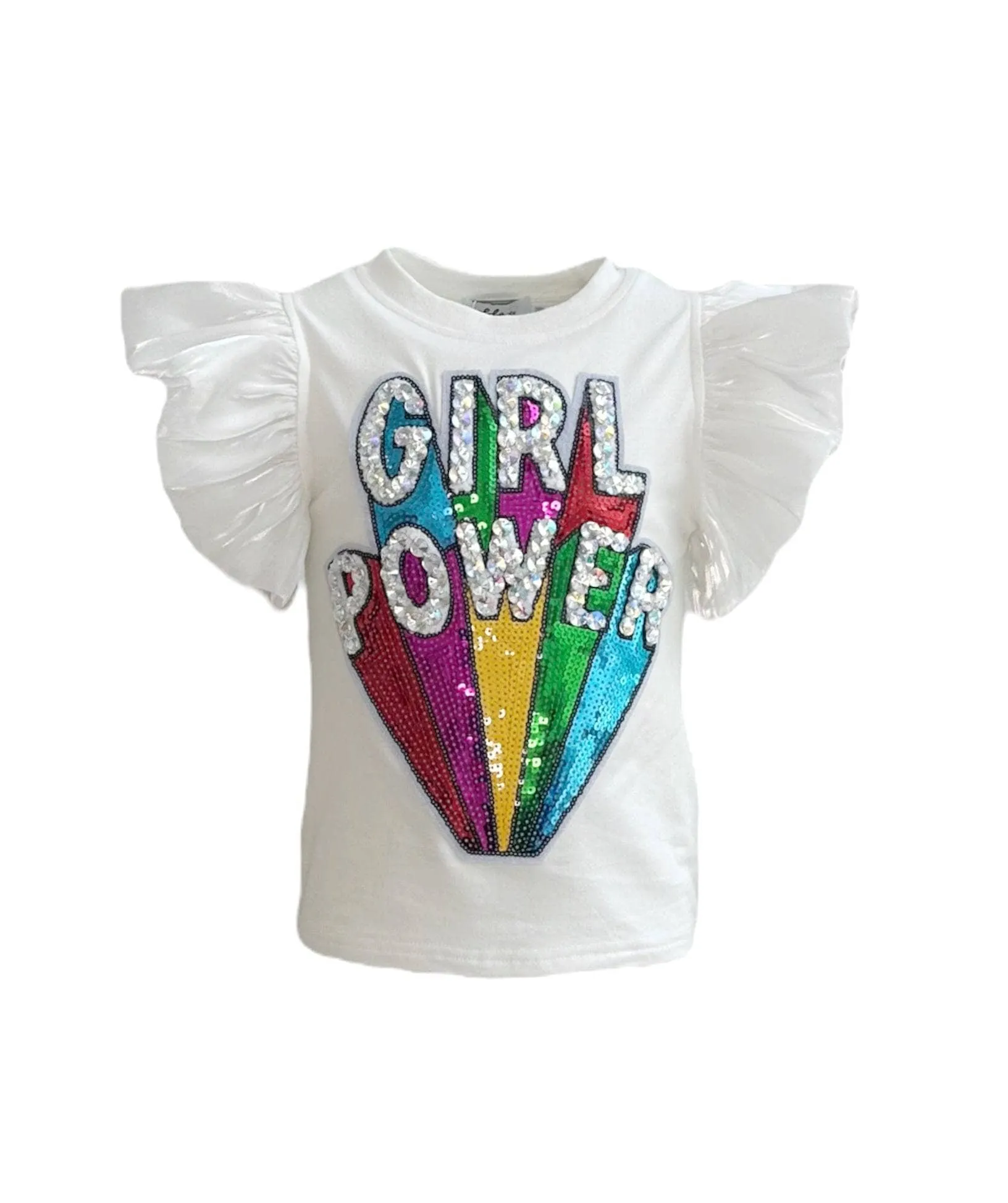 Girl Power Ruffle Top