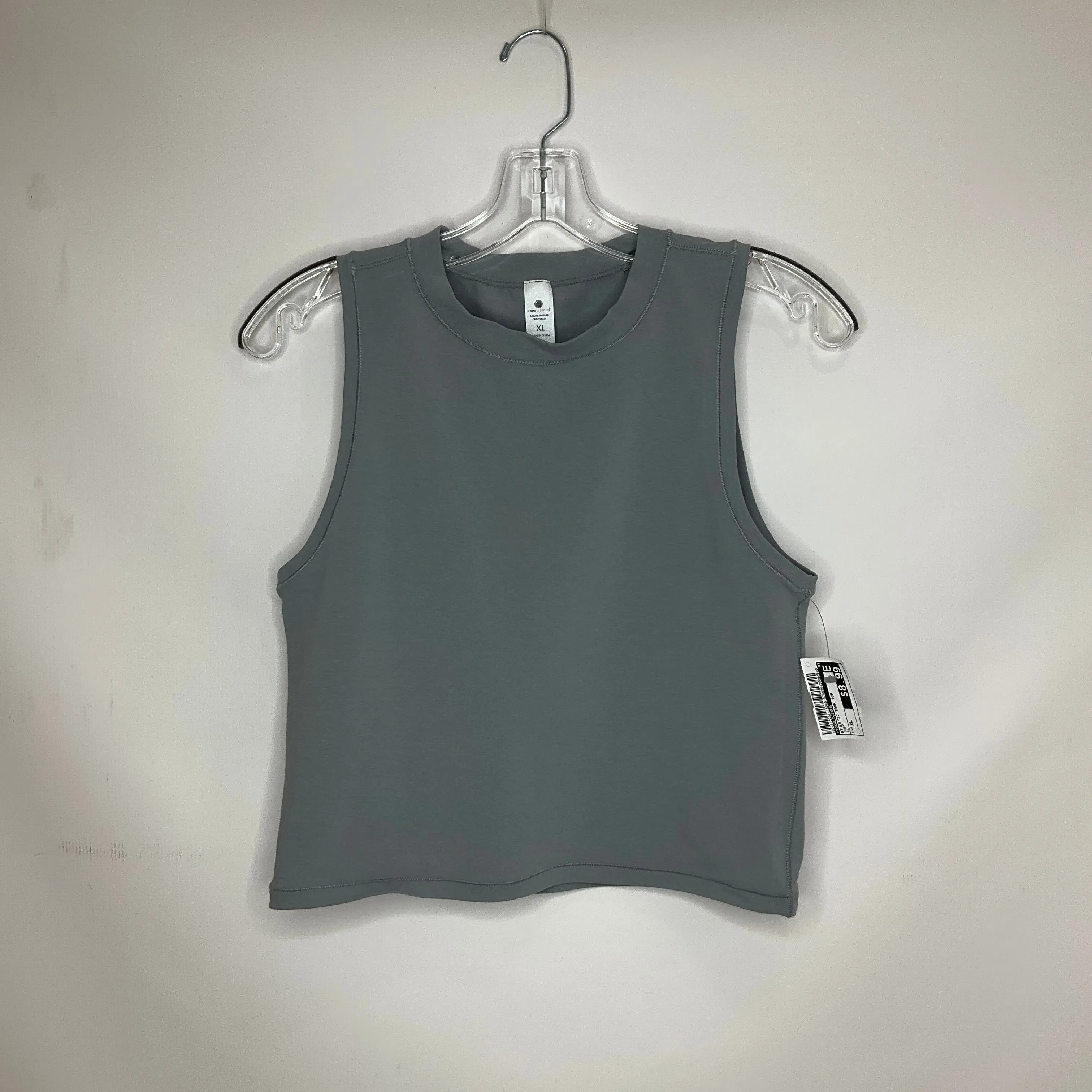 Grey Athletic Tank Top Yogalicious, Size Xl