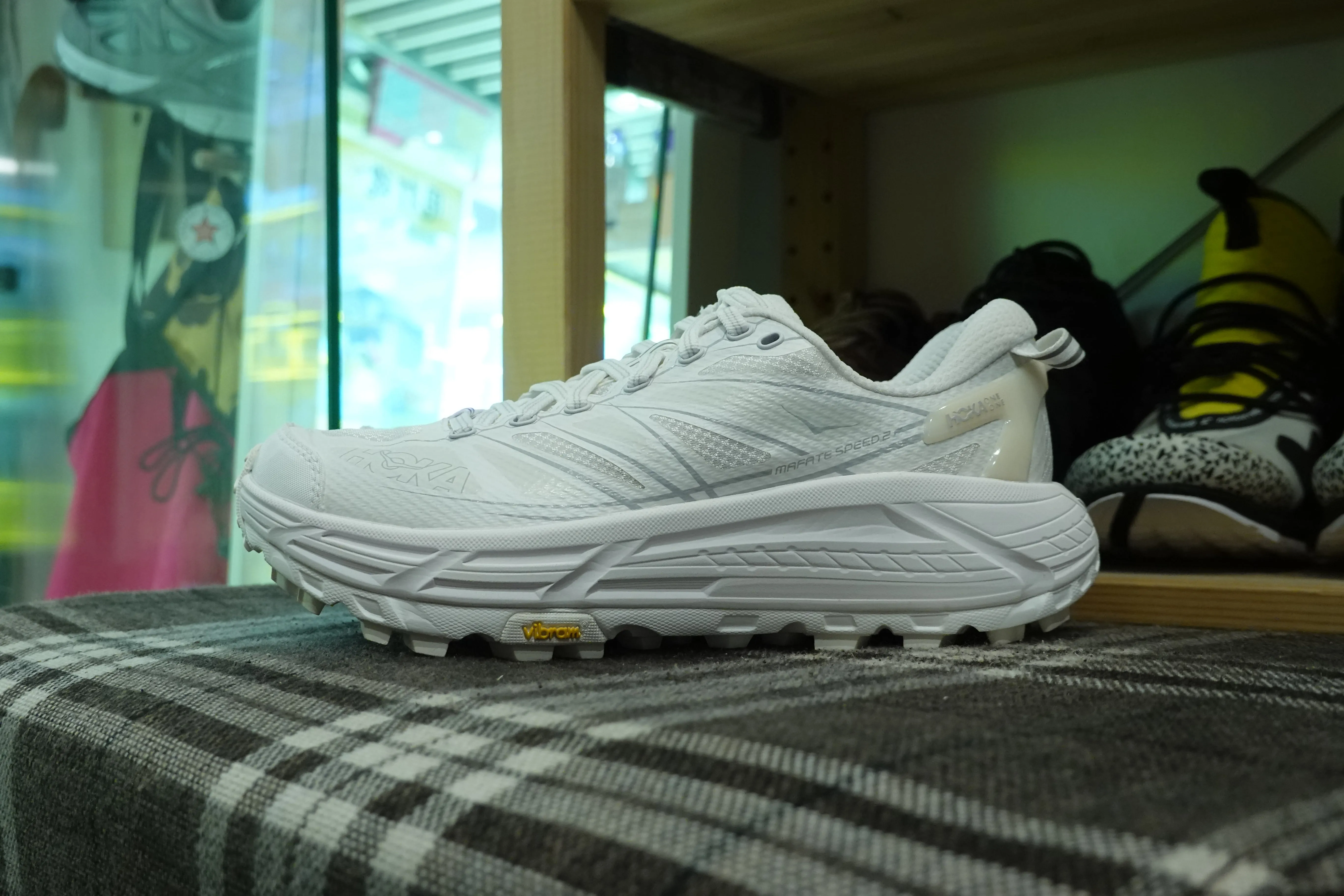 Hoka One One Mafate Speed 2 - White/Lunar Rock