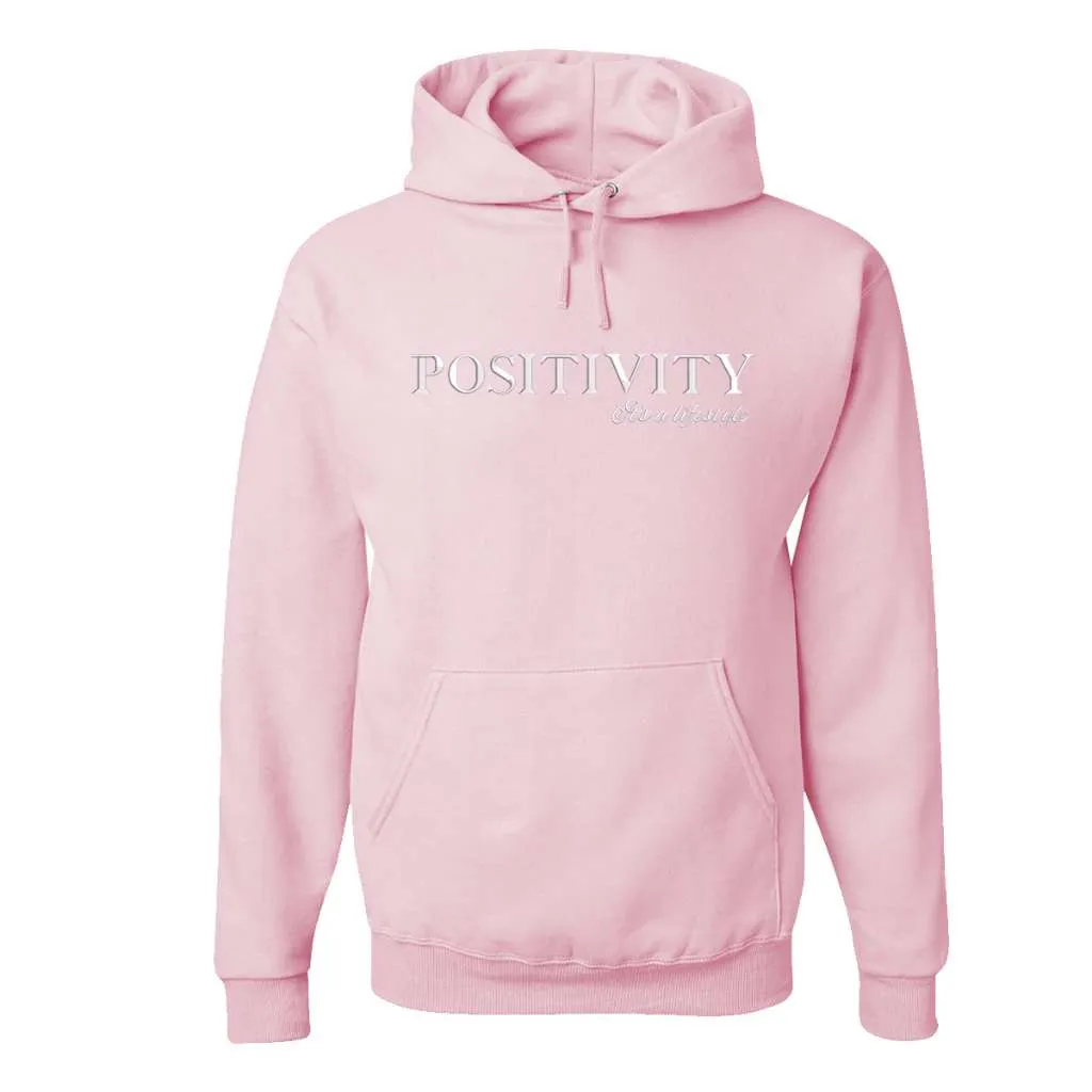 It's a Lifestyle Hoodie Sweatshirt - Positivity Hoodie