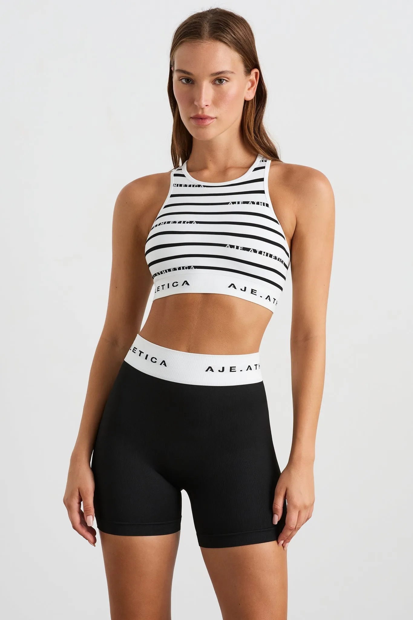 Jacquard Stripe Sports Bra 331