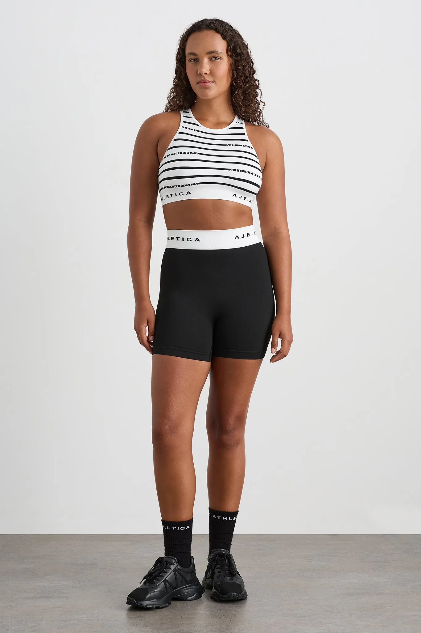 Jacquard Stripe Sports Bra 331