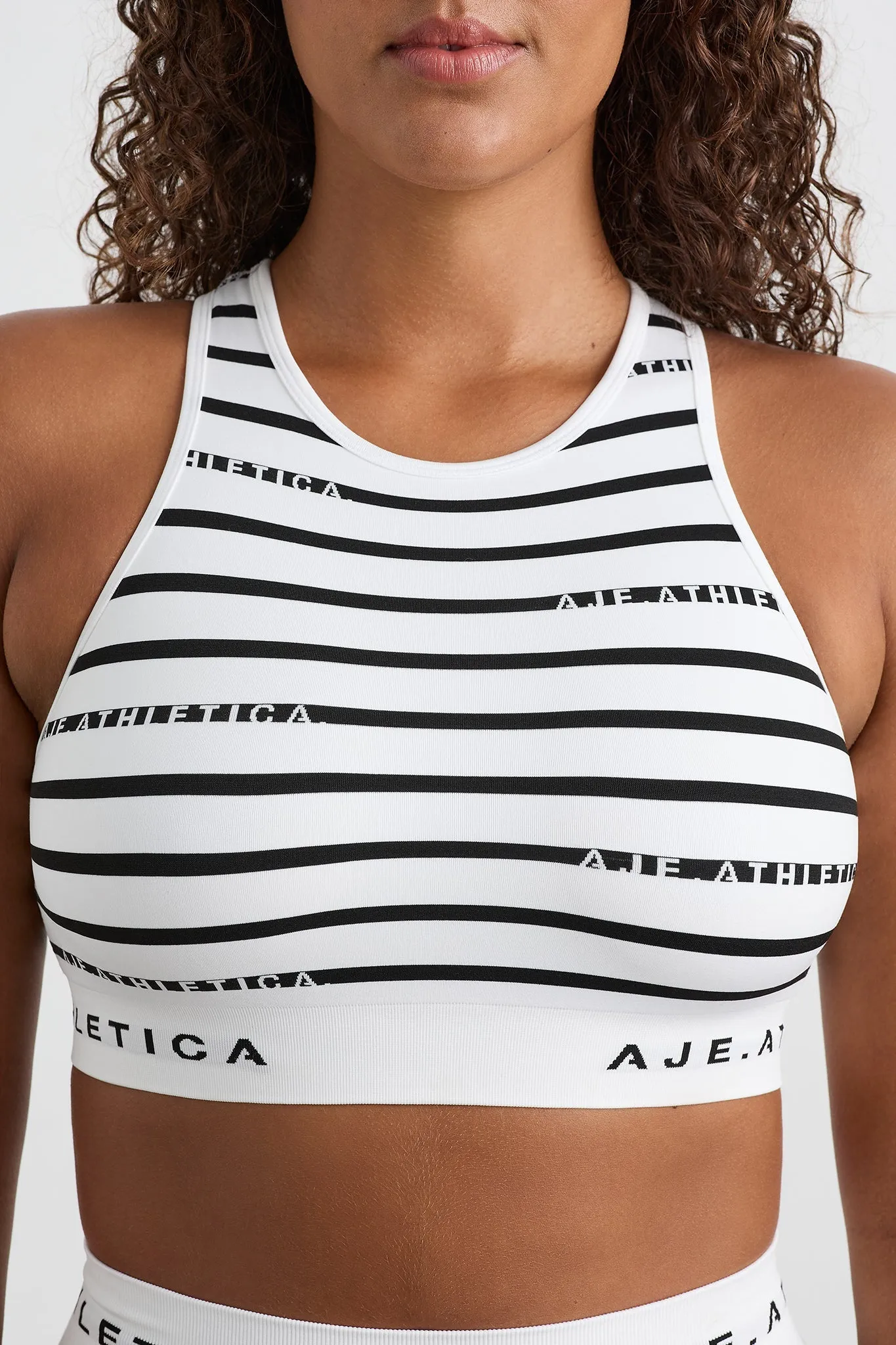 Jacquard Stripe Sports Bra 331