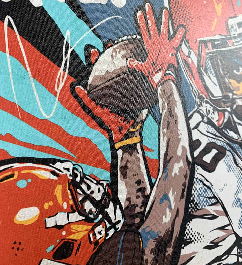 Jarvis Landry Vibrant Original Artwork