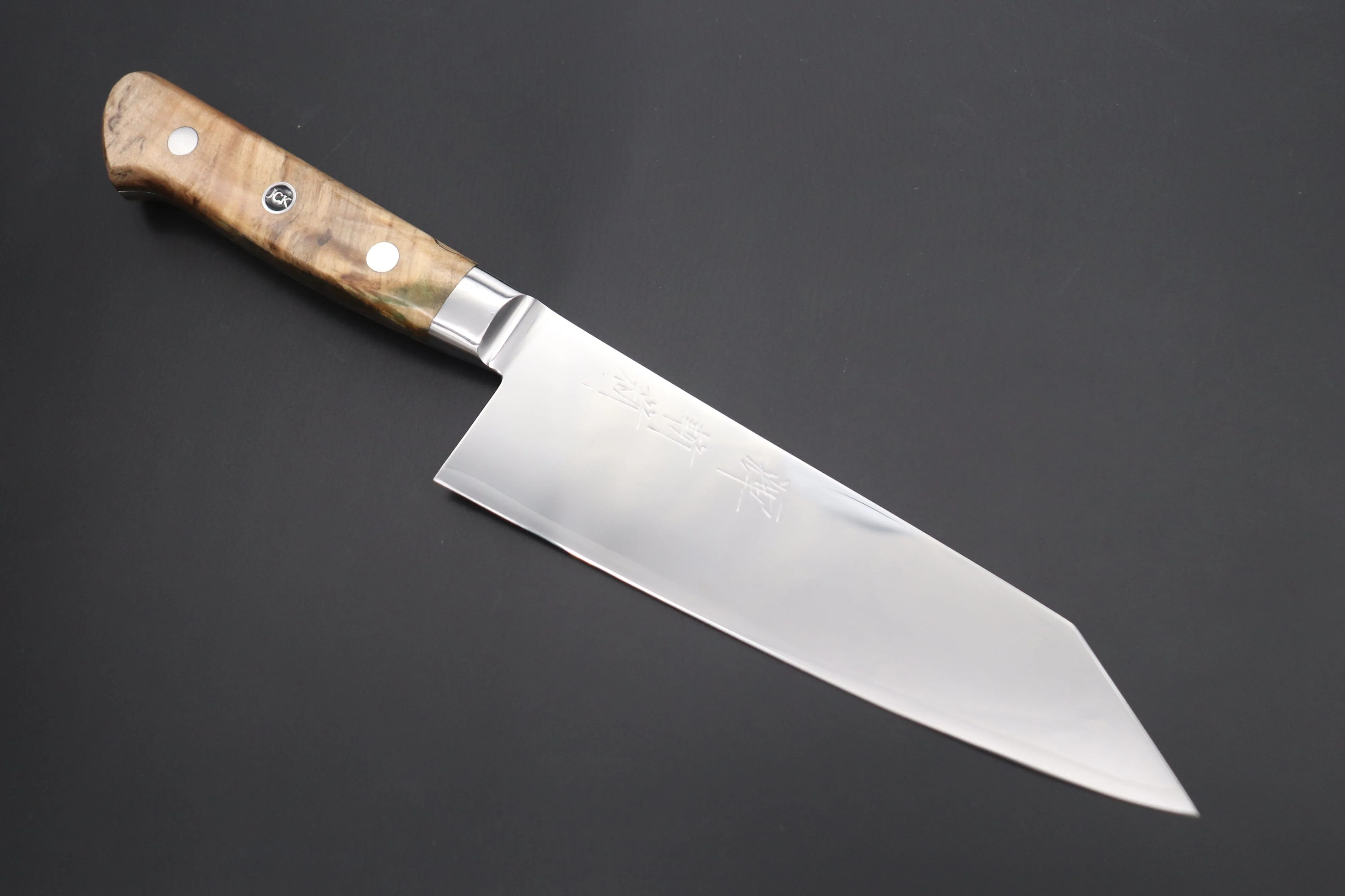 JCK Original Kagayaki NOVEL- Limited Edition Custom R-2 SUNSHINE Series KNLTD-104 Bunka (Kiritsuke) 175mm (6.8 inch)