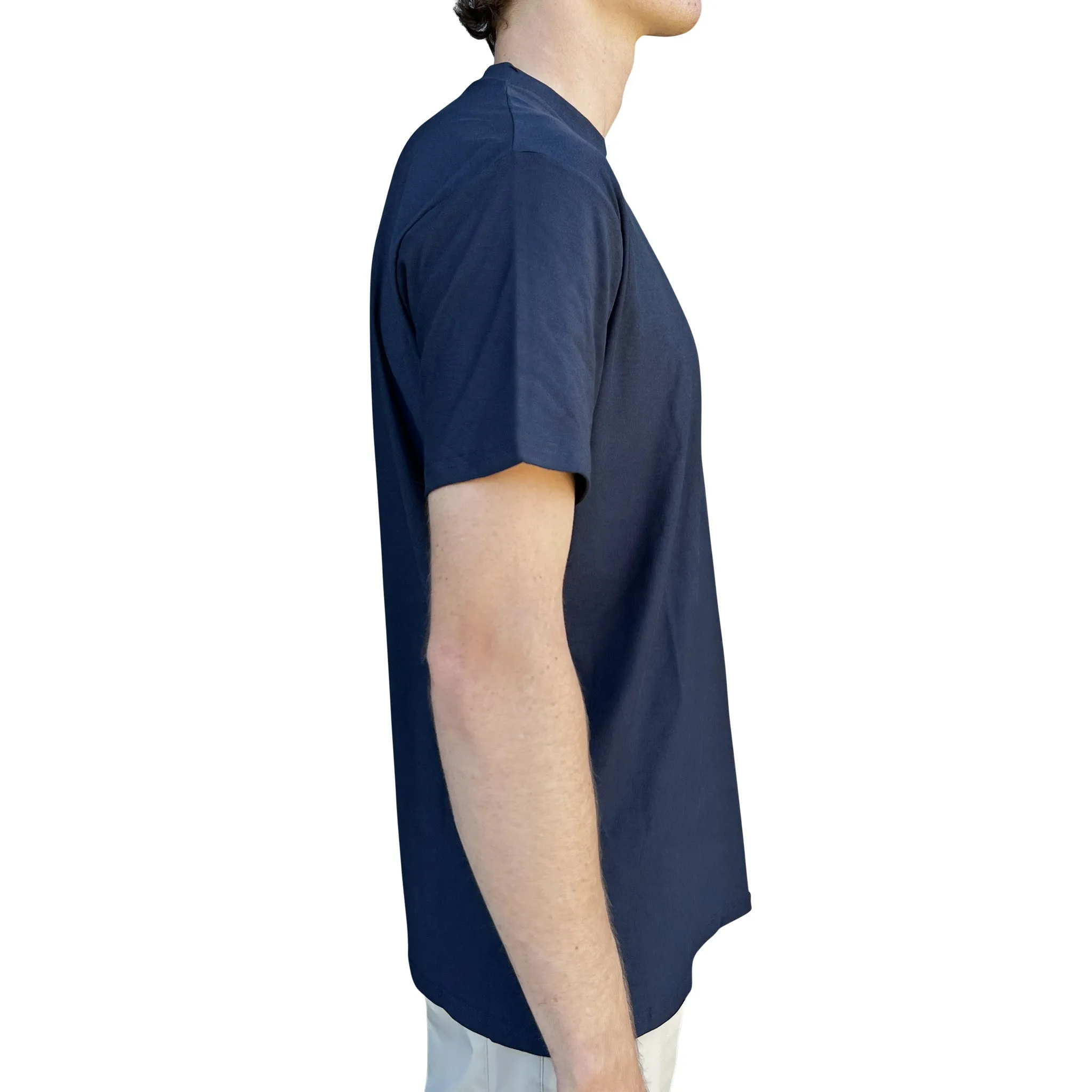 Long Reef Logo Tee - Navy