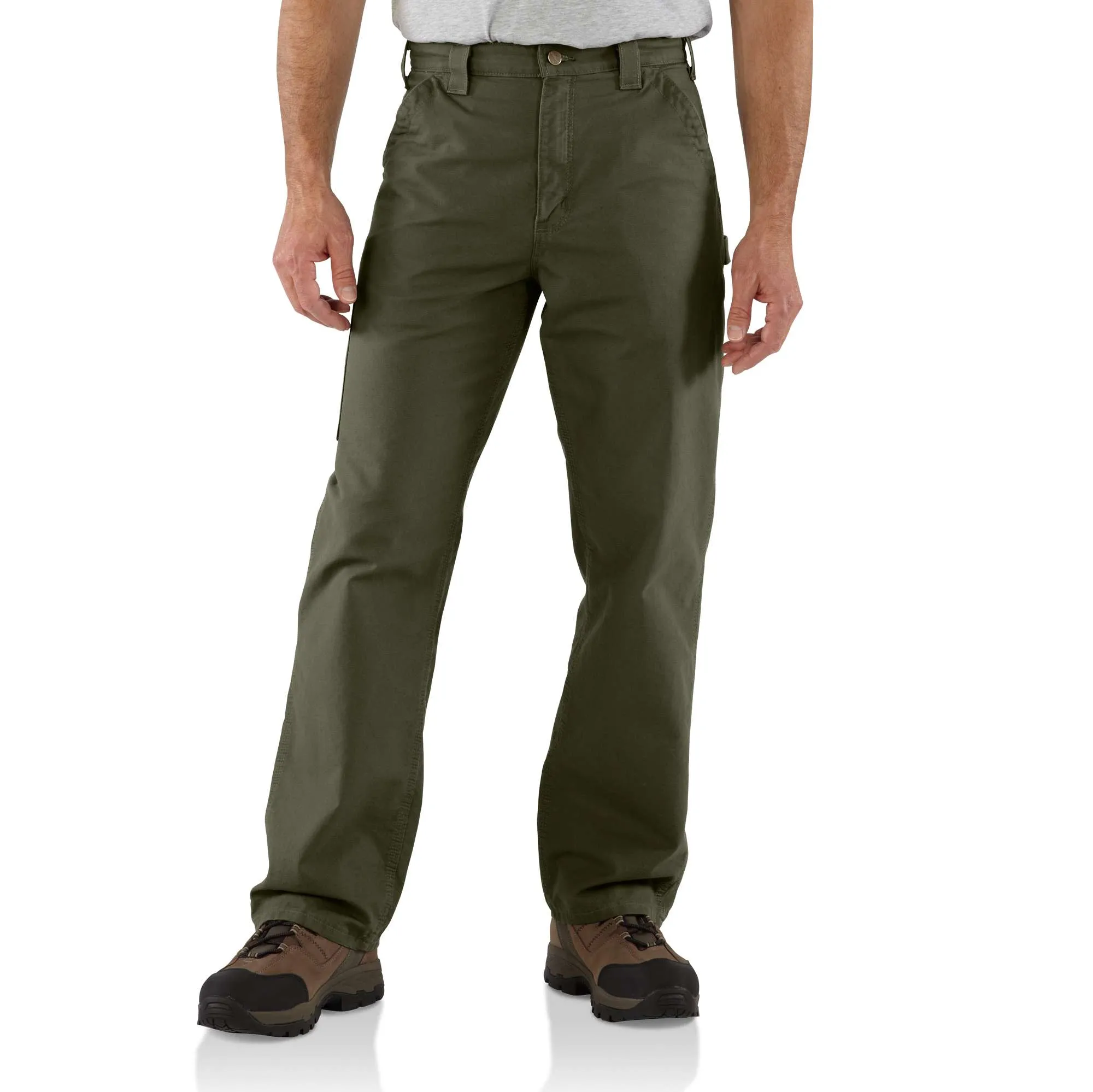 Loose Fit Canvas Utility Work Pant