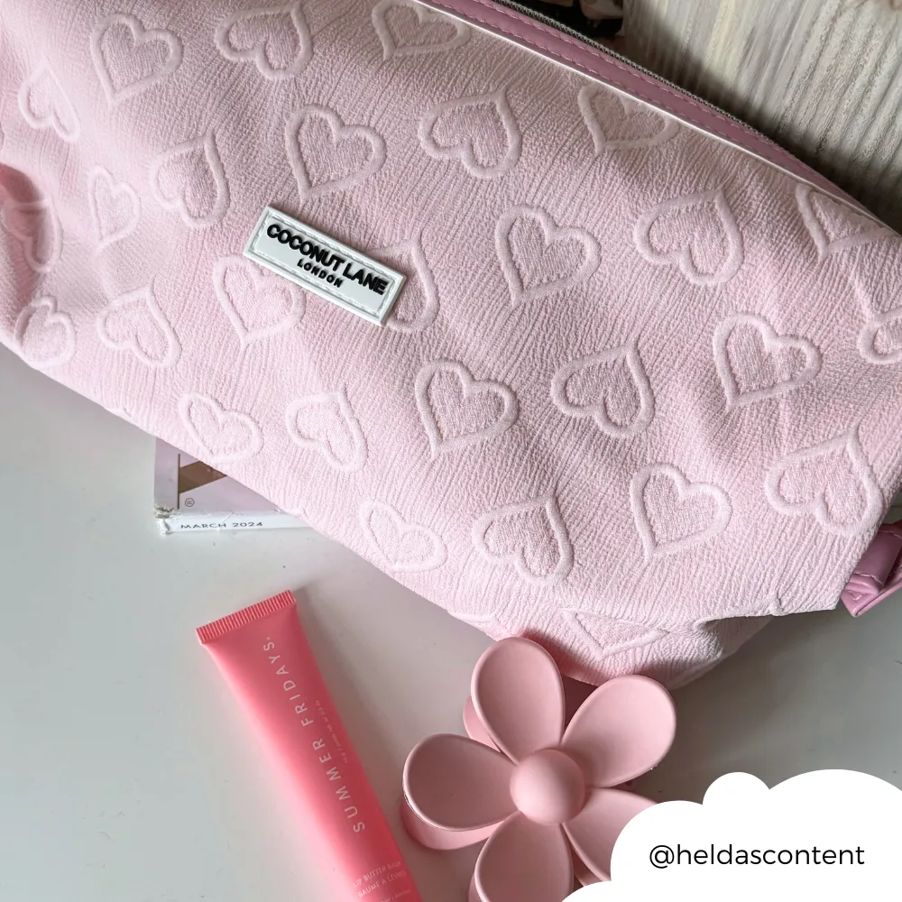 Magic Lifestyle Pouch - Baby Pink Heart