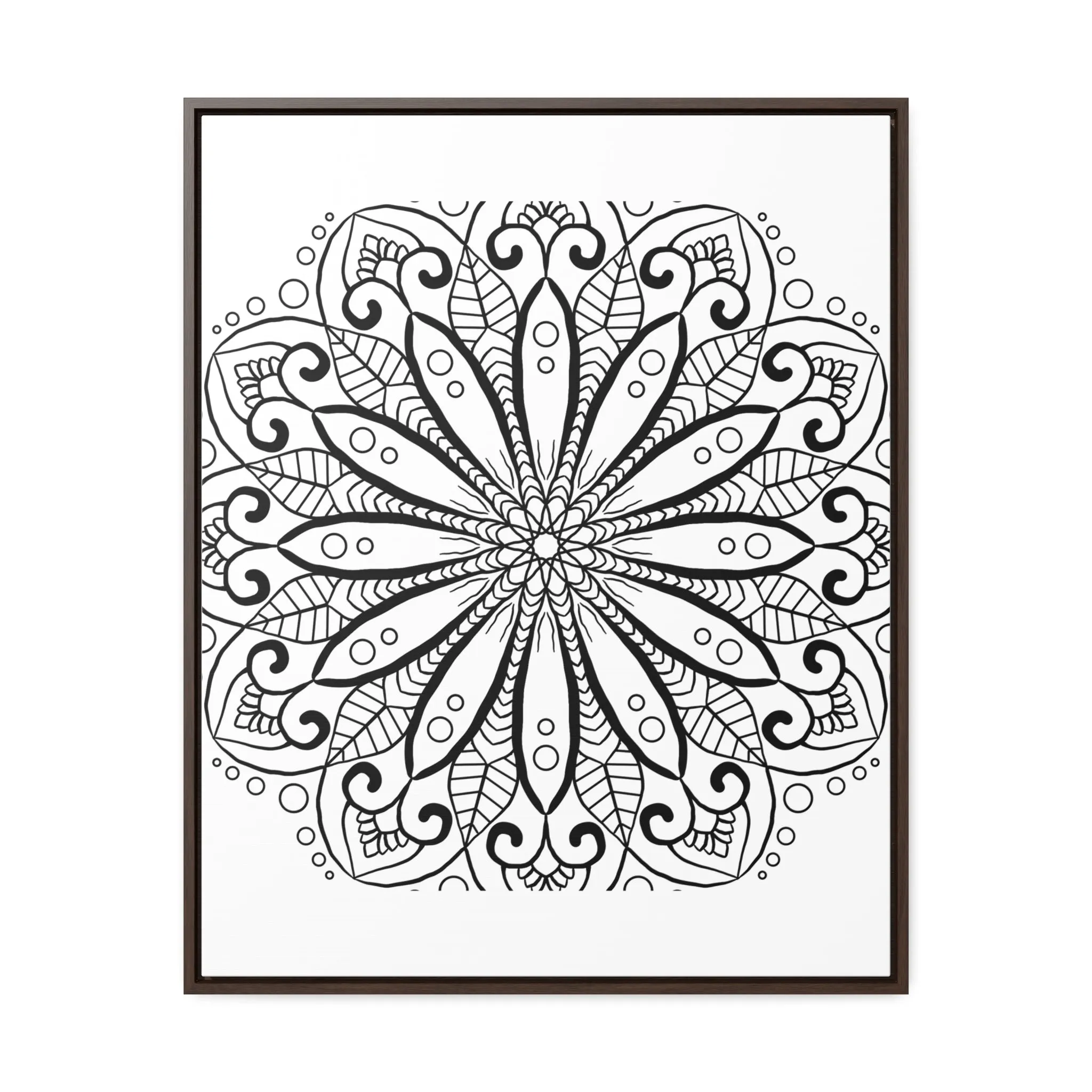 Mandala Art Design - Gallery Canvas Wraps