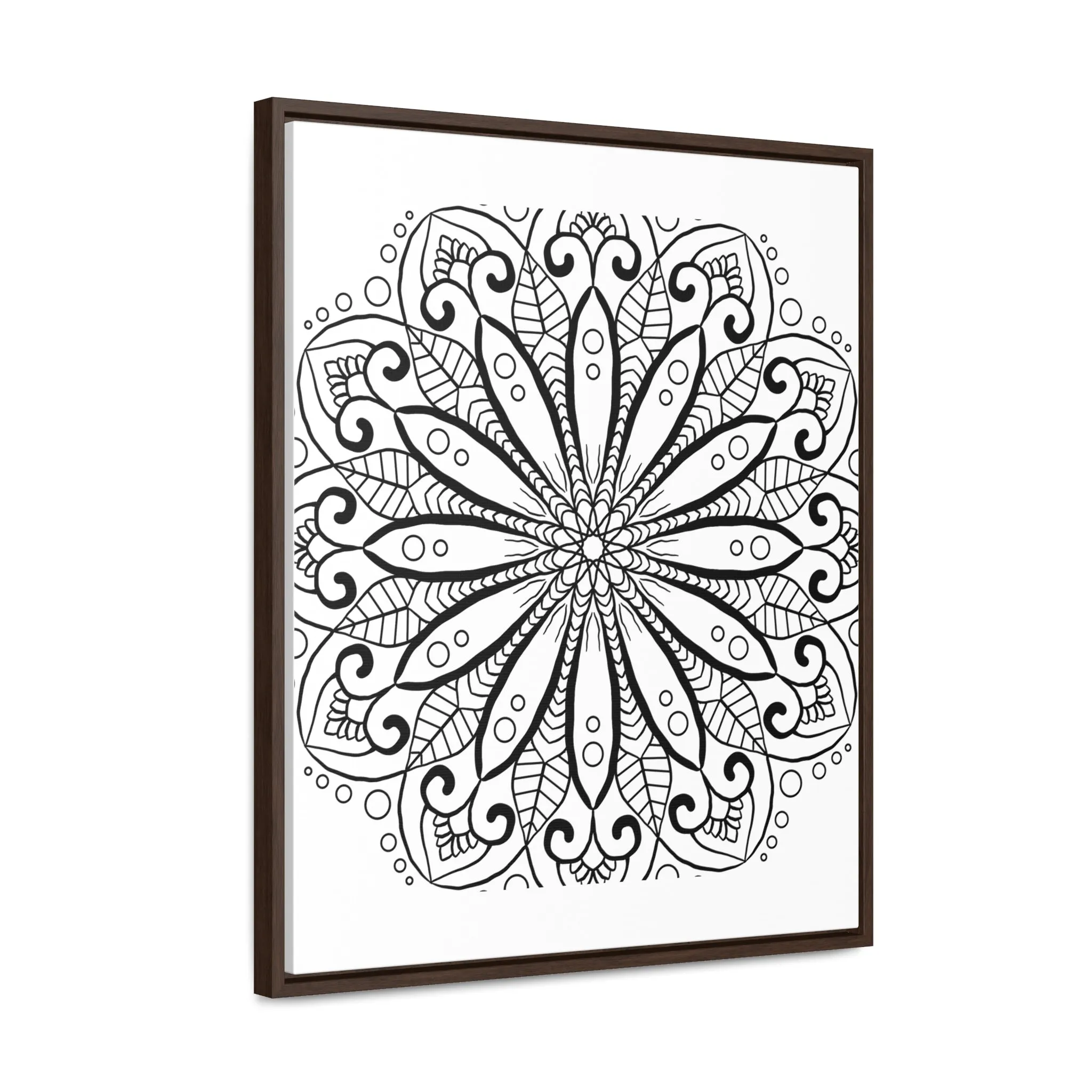 Mandala Art Design - Gallery Canvas Wraps