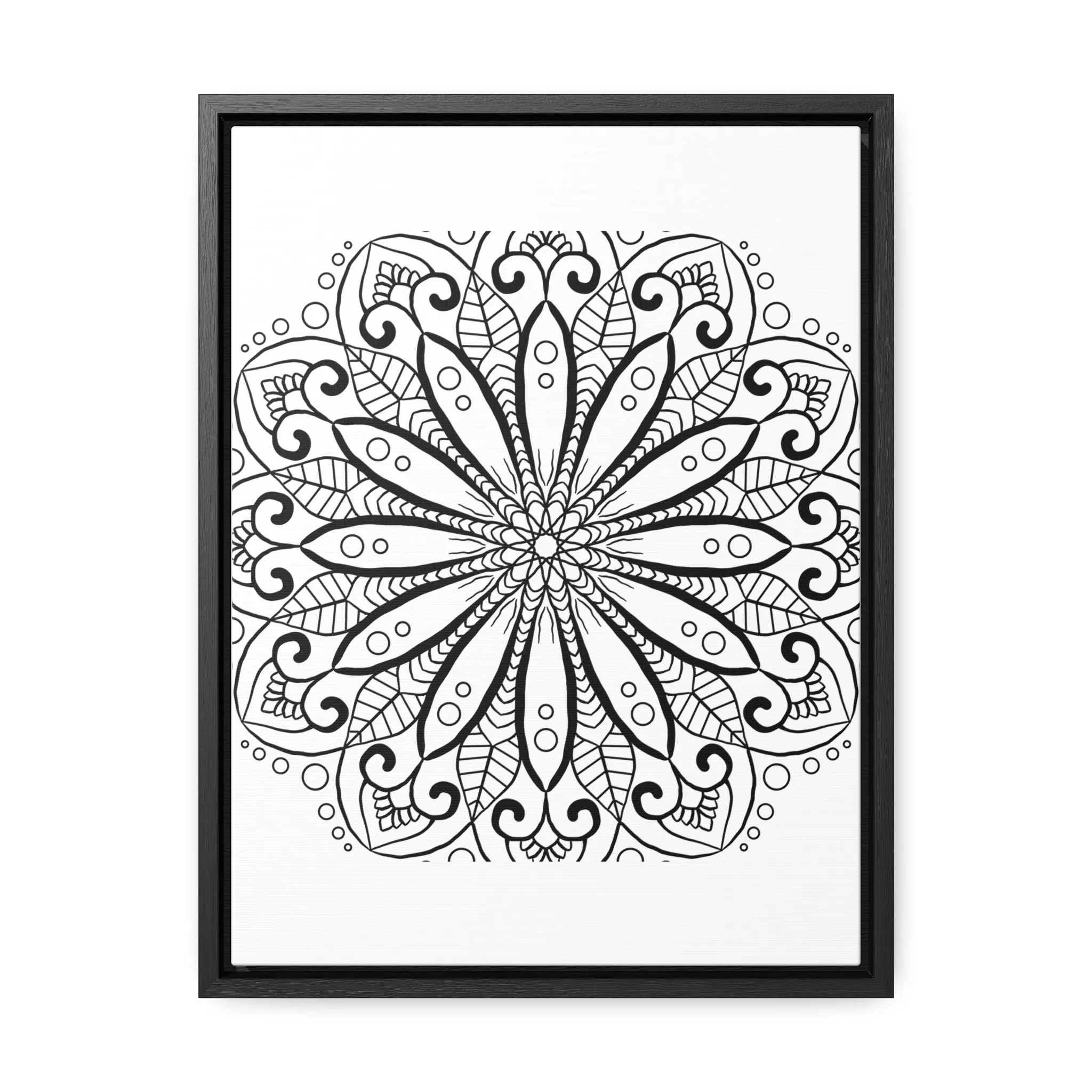 Mandala Art Design - Gallery Canvas Wraps