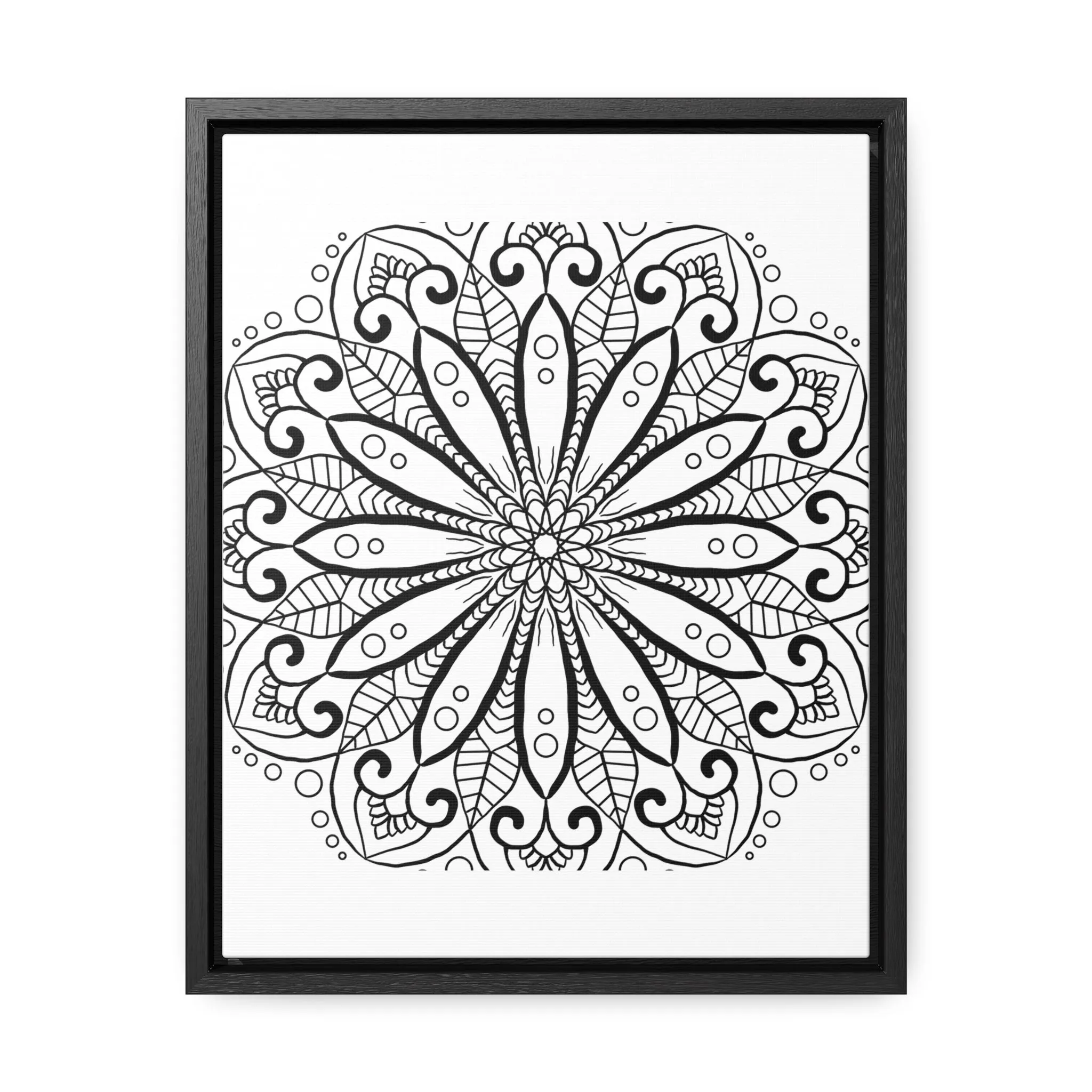 Mandala Art Design - Gallery Canvas Wraps