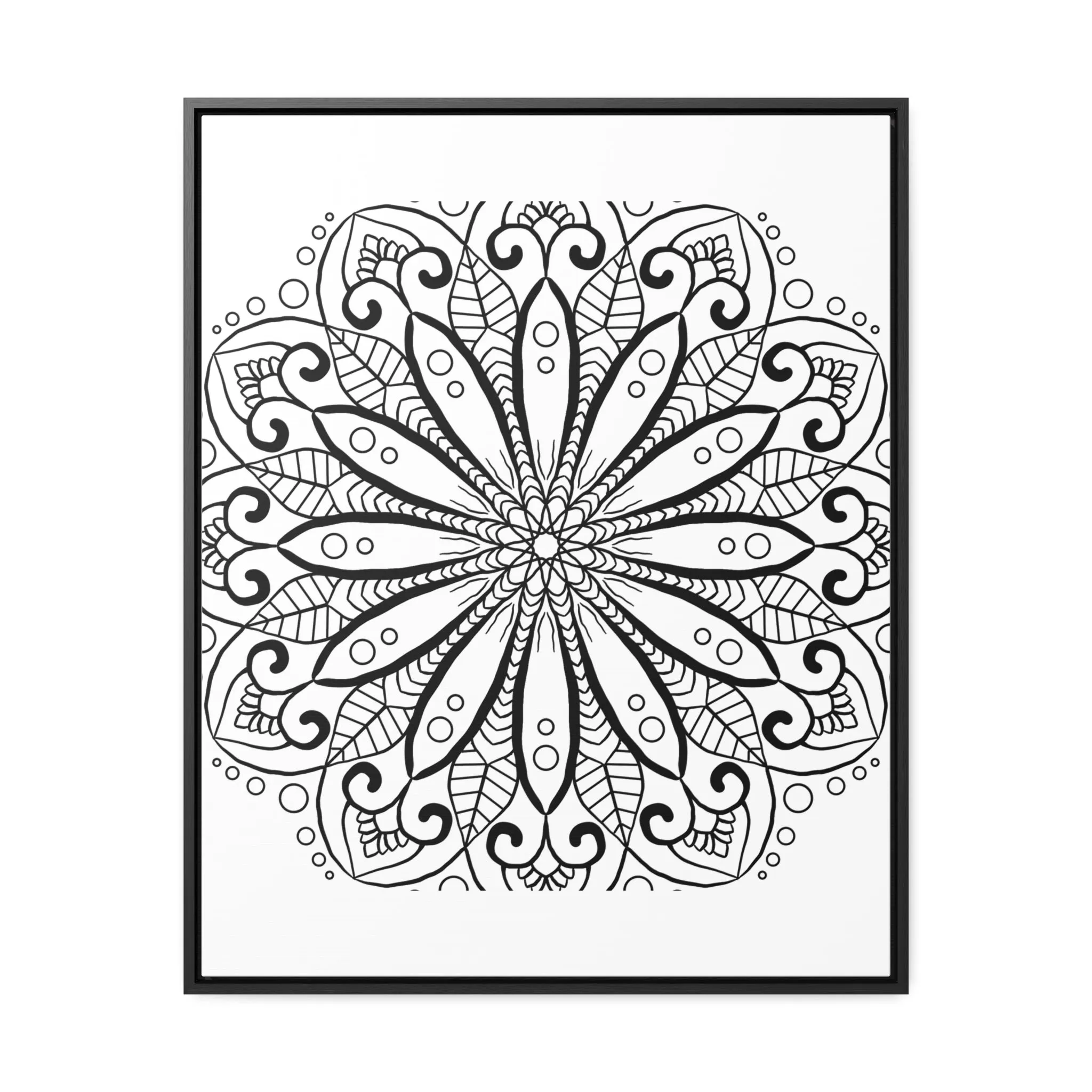 Mandala Art Design - Gallery Canvas Wraps