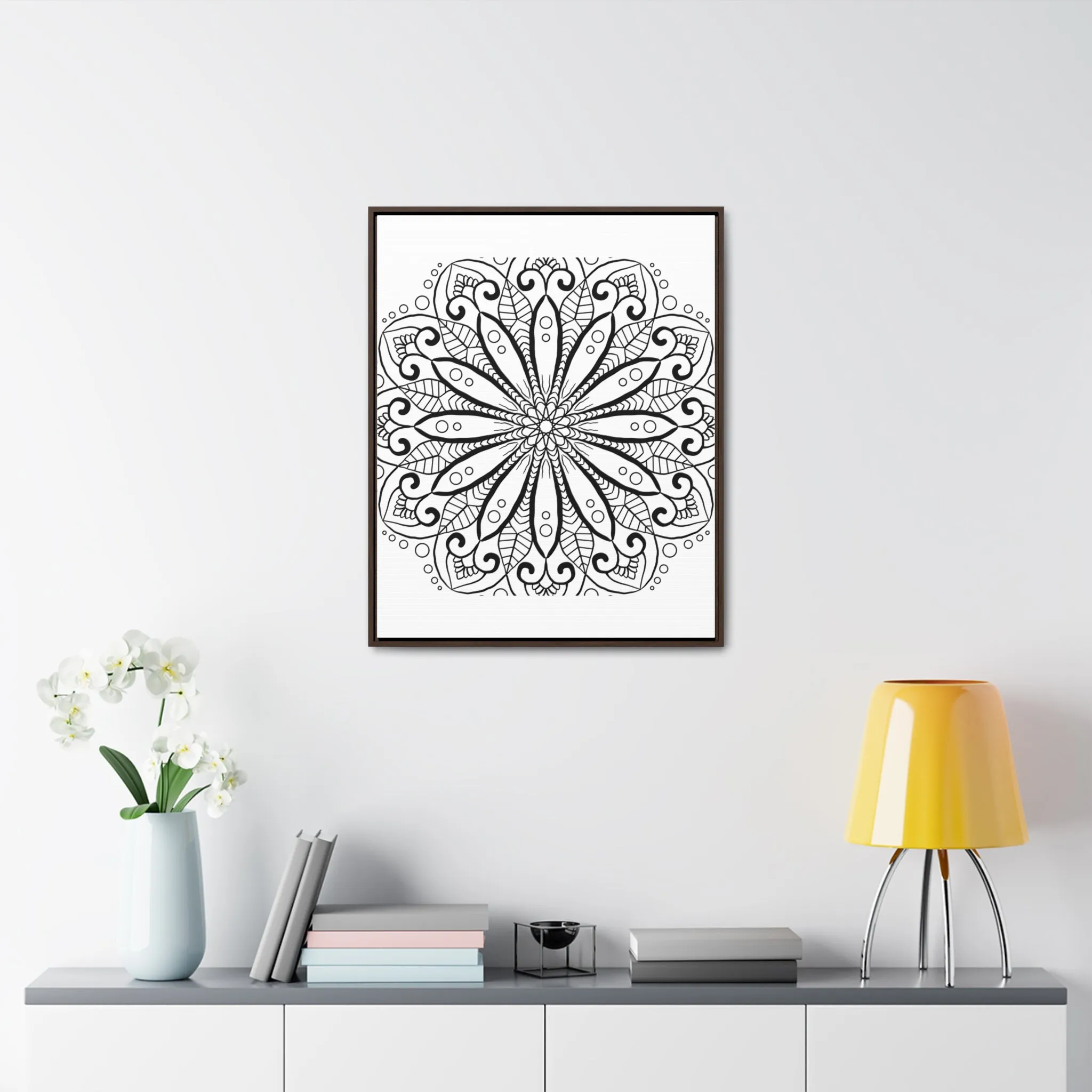 Mandala Art Design - Gallery Canvas Wraps