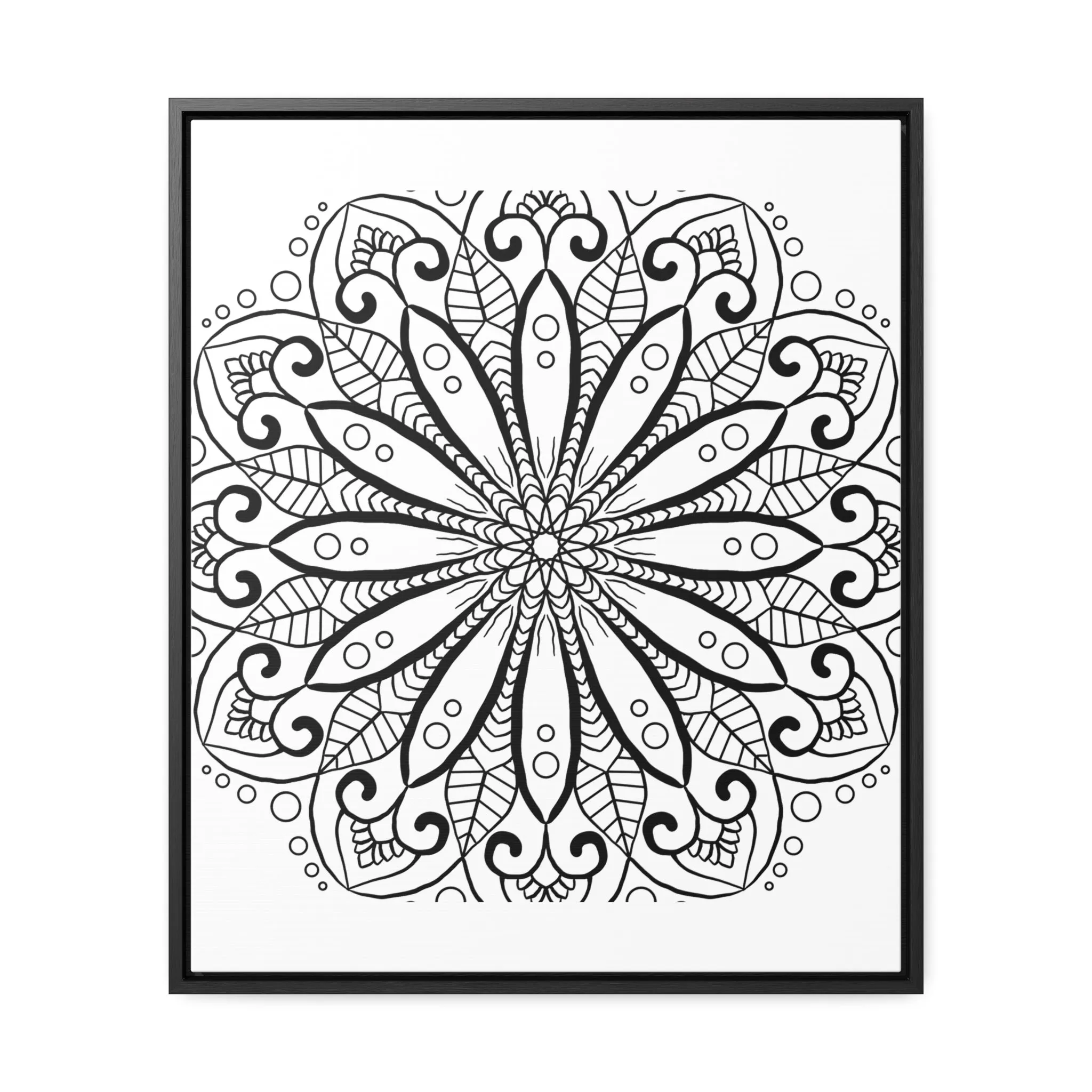 Mandala Art Design - Gallery Canvas Wraps