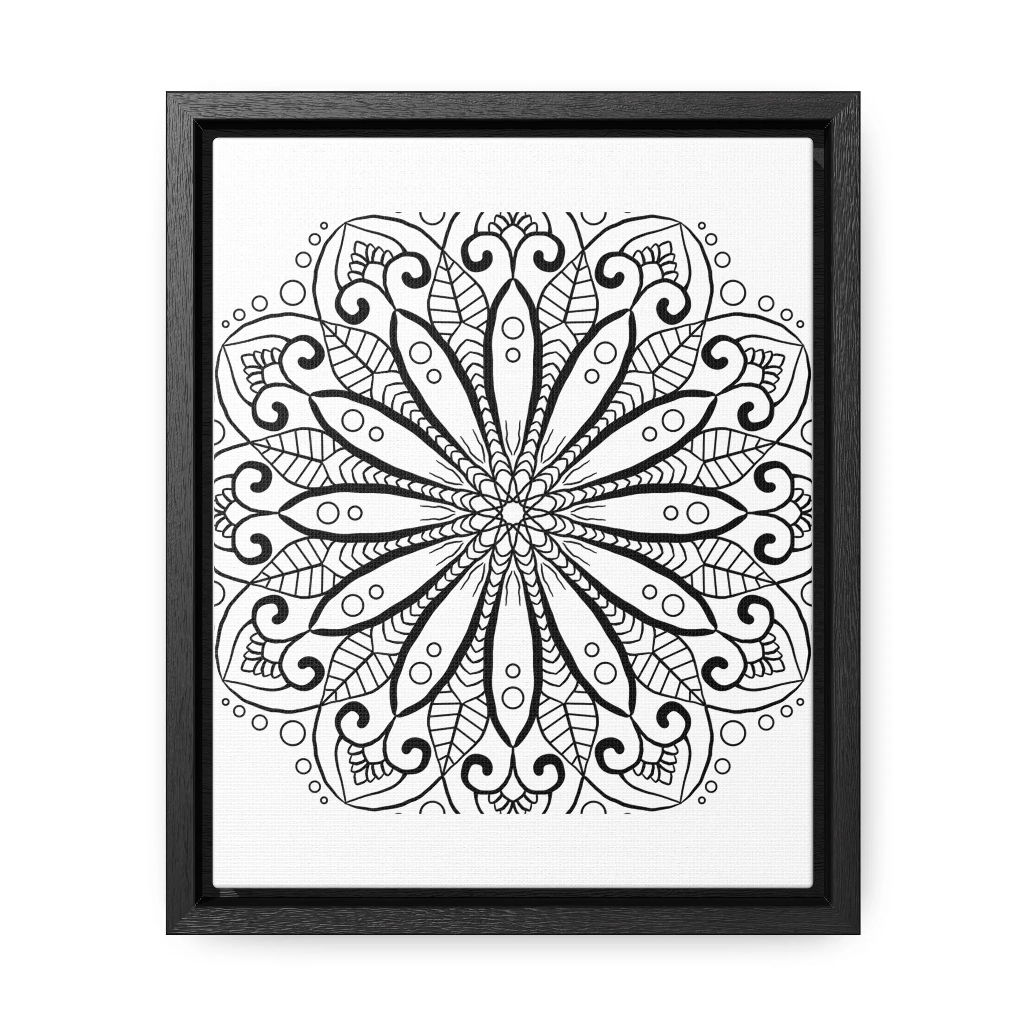 Mandala Art Design - Gallery Canvas Wraps