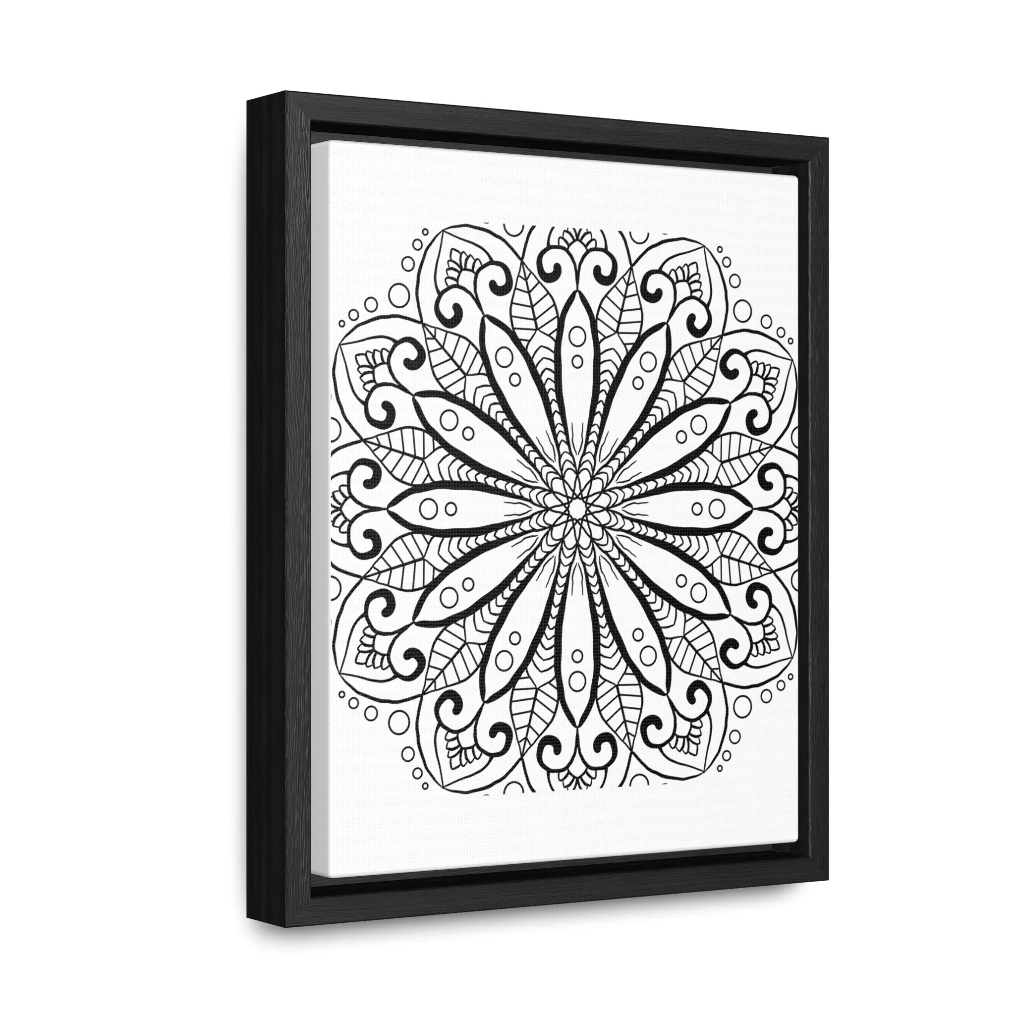 Mandala Art Design - Gallery Canvas Wraps