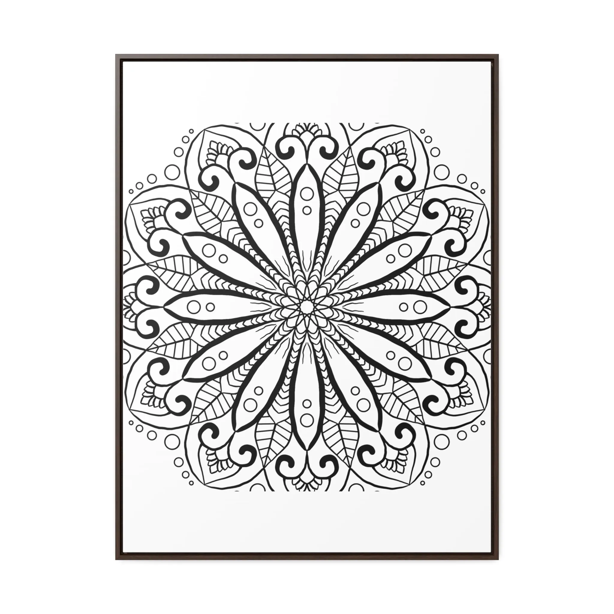 Mandala Art Design - Gallery Canvas Wraps