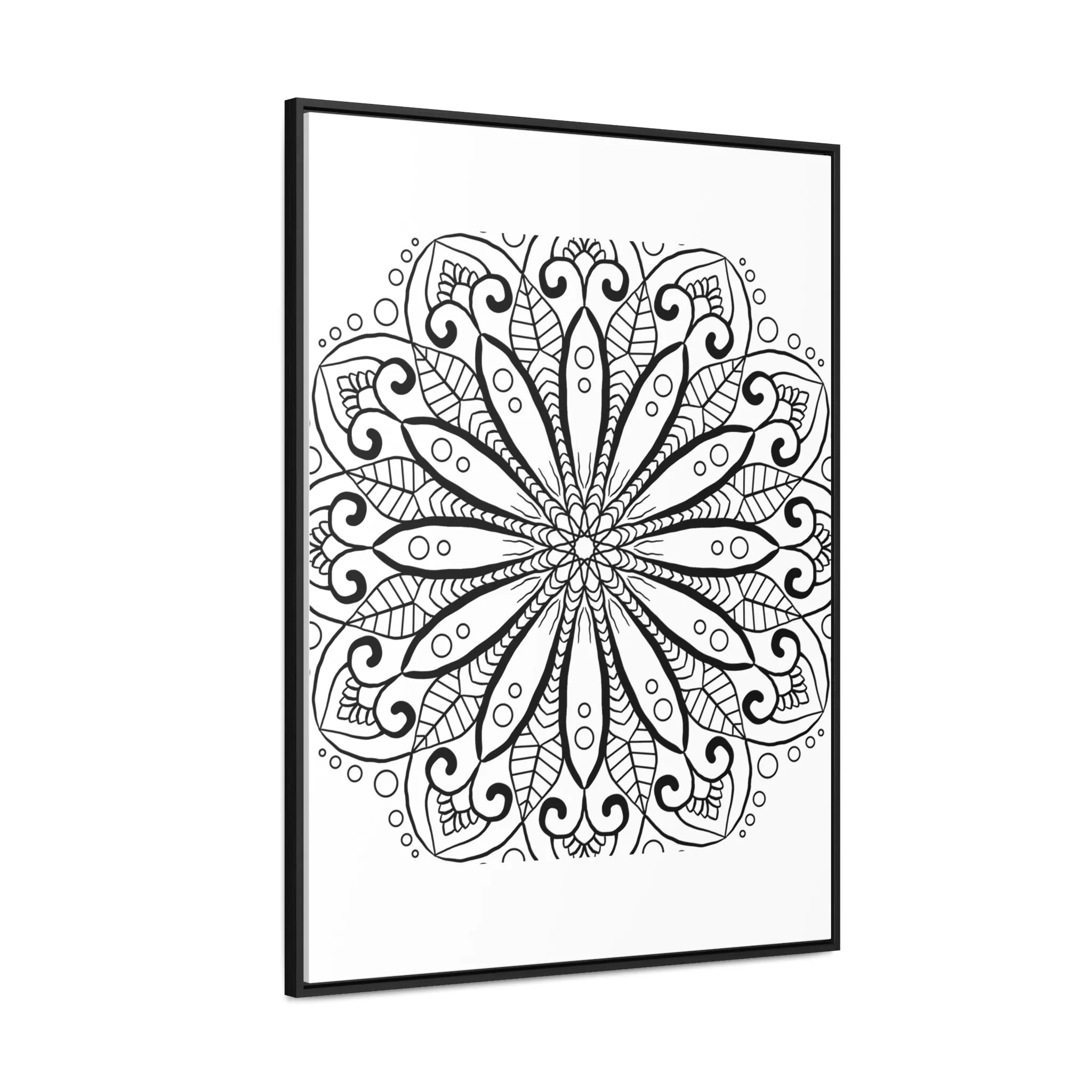 Mandala Art Design - Gallery Canvas Wraps