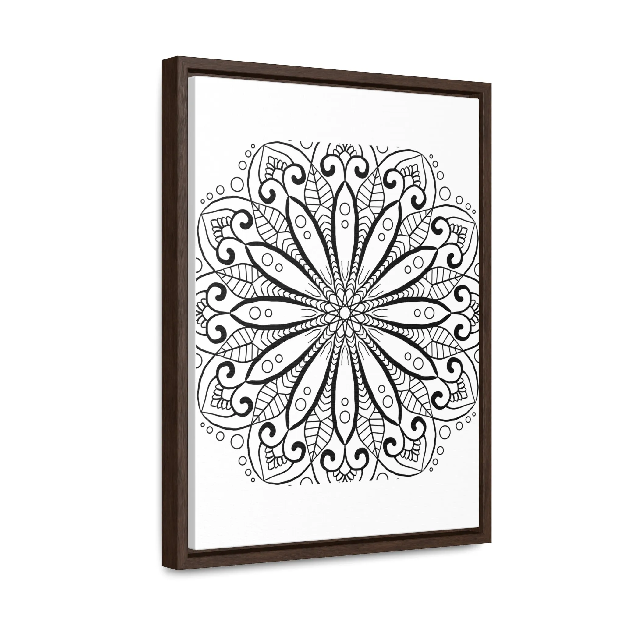 Mandala Art Design - Gallery Canvas Wraps