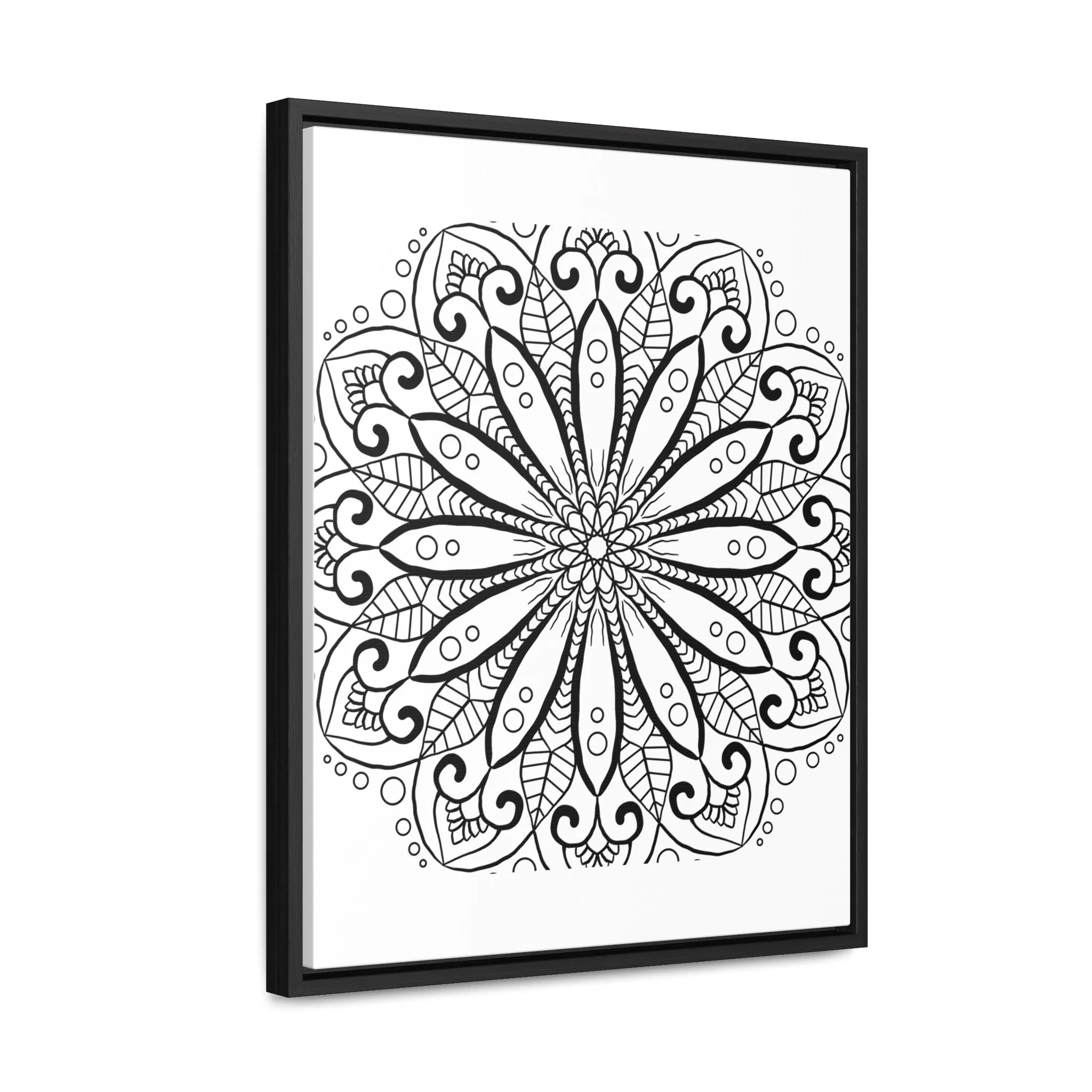 Mandala Art Design - Gallery Canvas Wraps