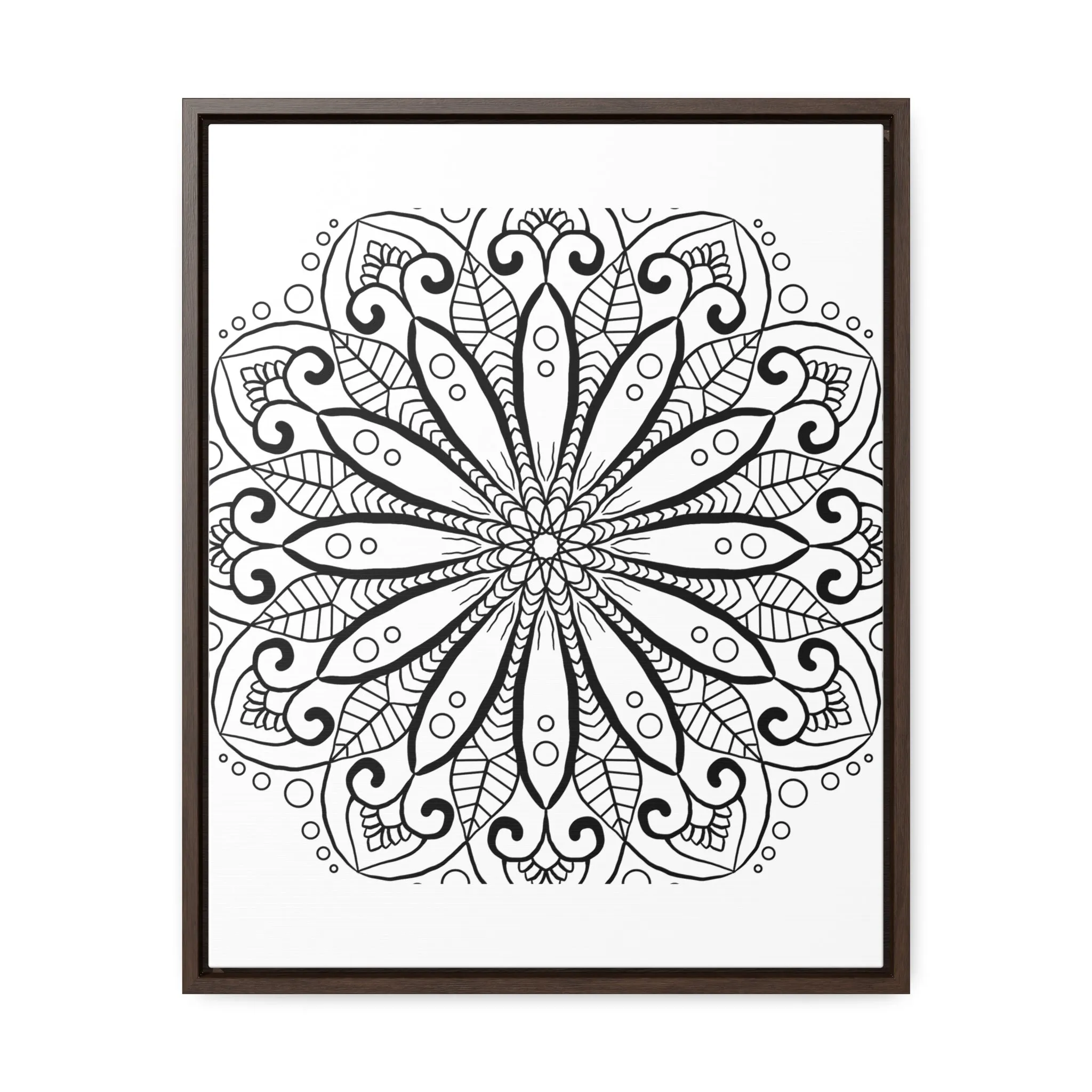 Mandala Art Design - Gallery Canvas Wraps