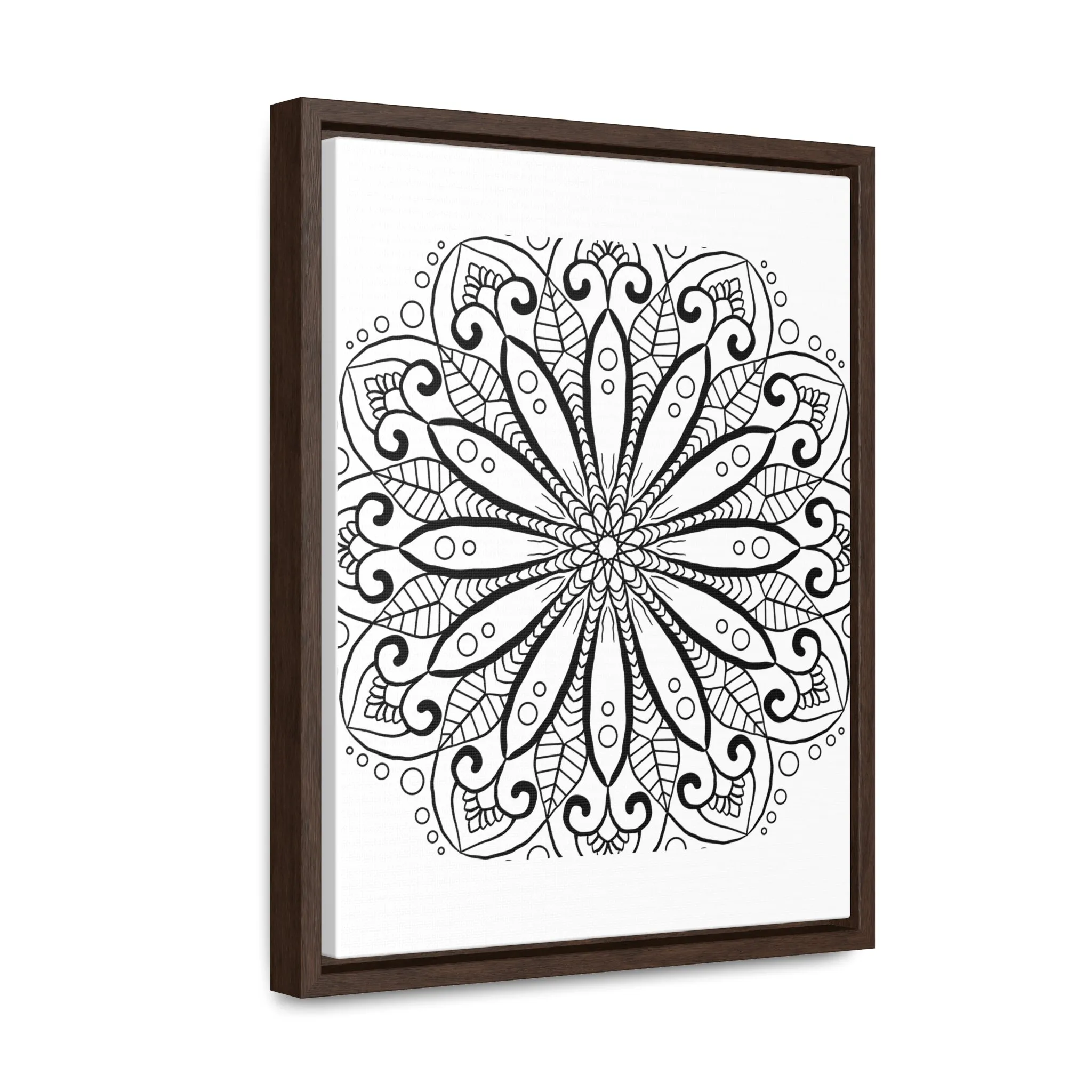 Mandala Art Design - Gallery Canvas Wraps