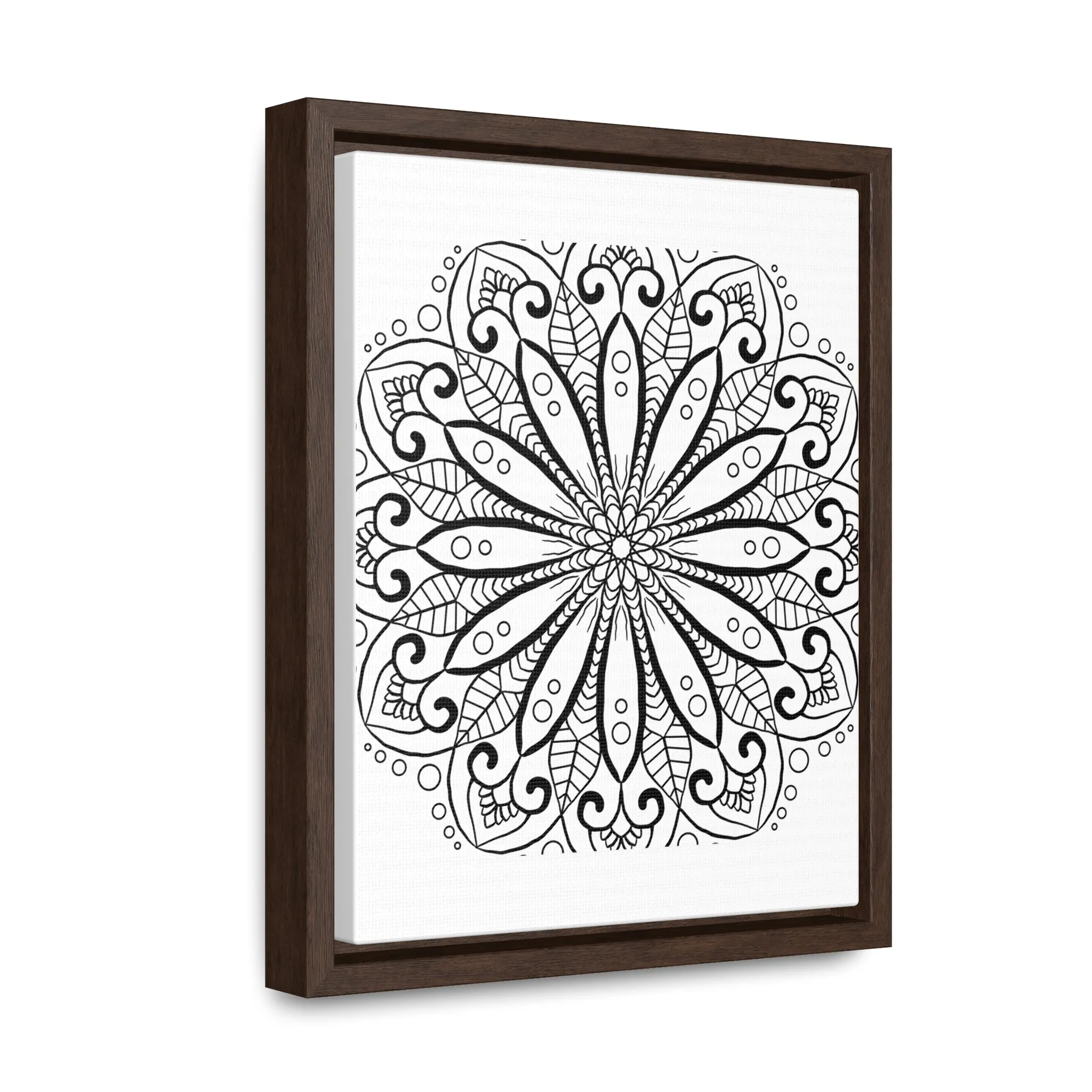 Mandala Art Design - Gallery Canvas Wraps