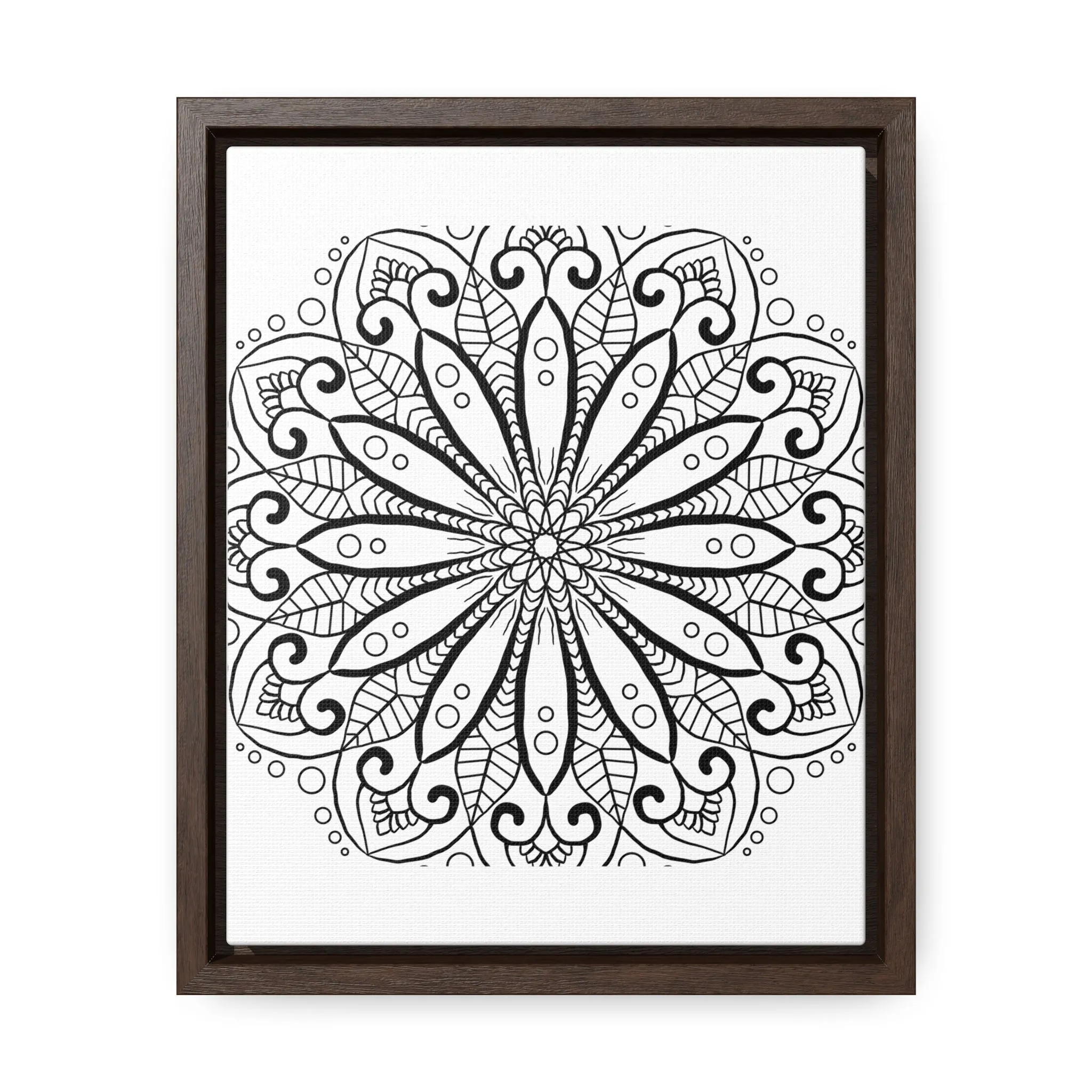 Mandala Art Design - Gallery Canvas Wraps