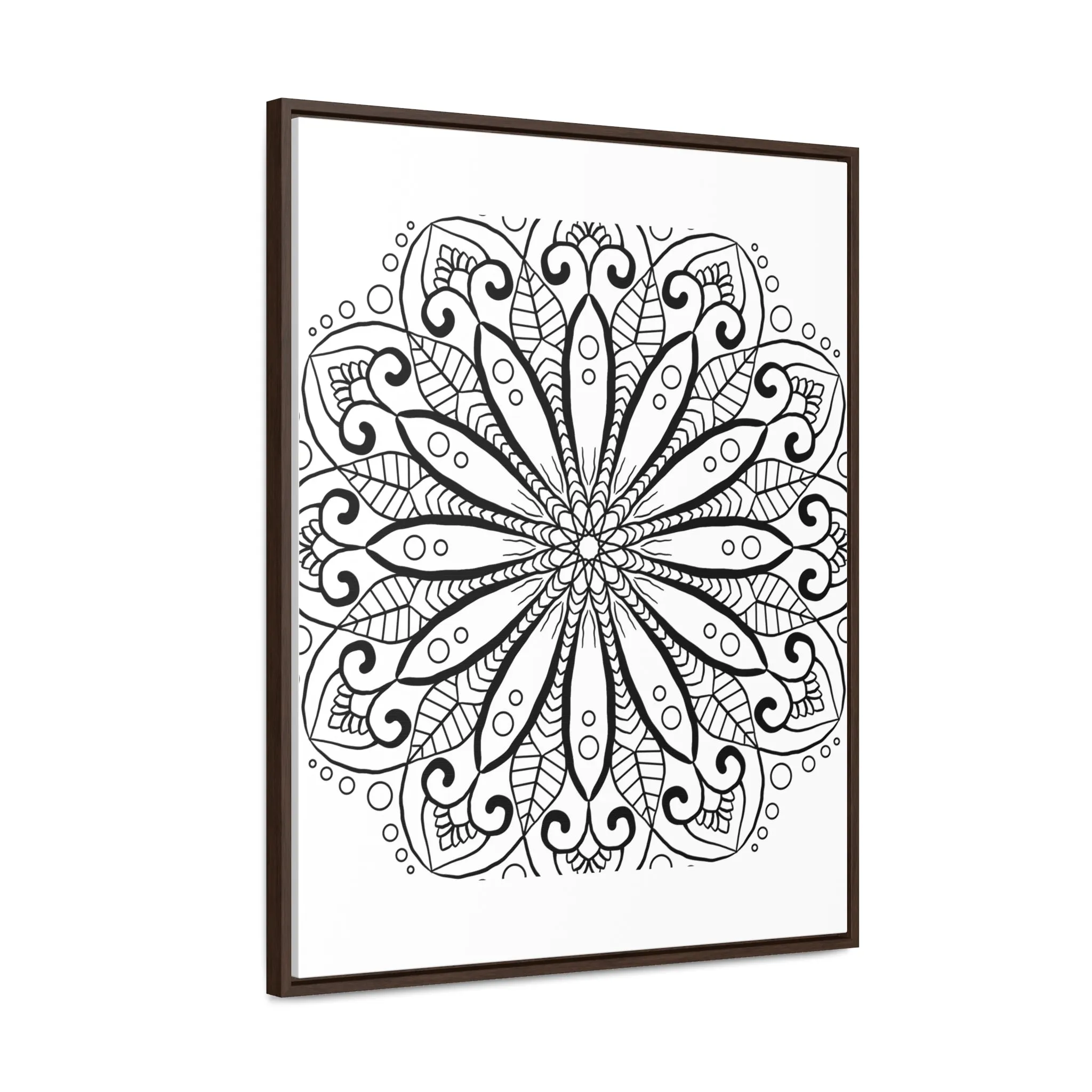 Mandala Art Design - Gallery Canvas Wraps