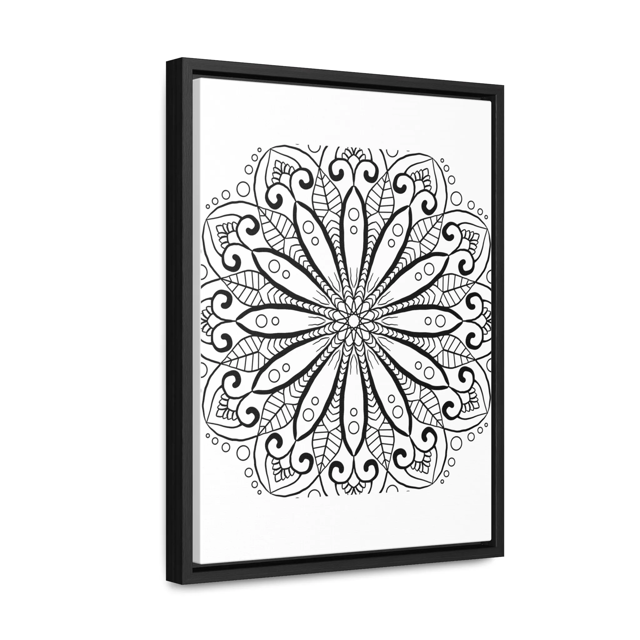 Mandala Art Design - Gallery Canvas Wraps