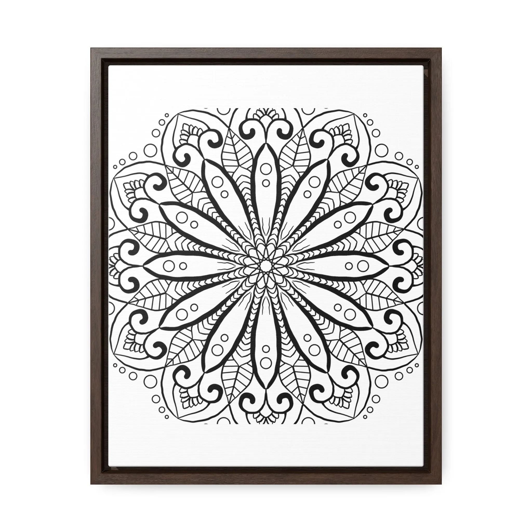 Mandala Art Design - Gallery Canvas Wraps