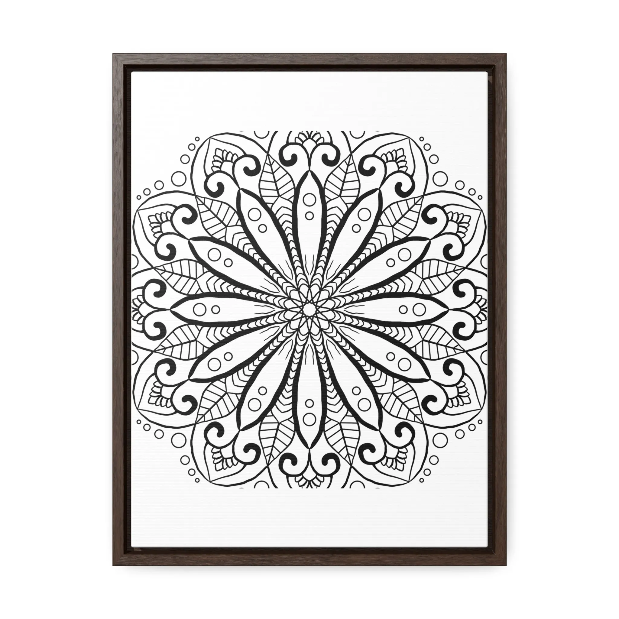 Mandala Art Design - Gallery Canvas Wraps