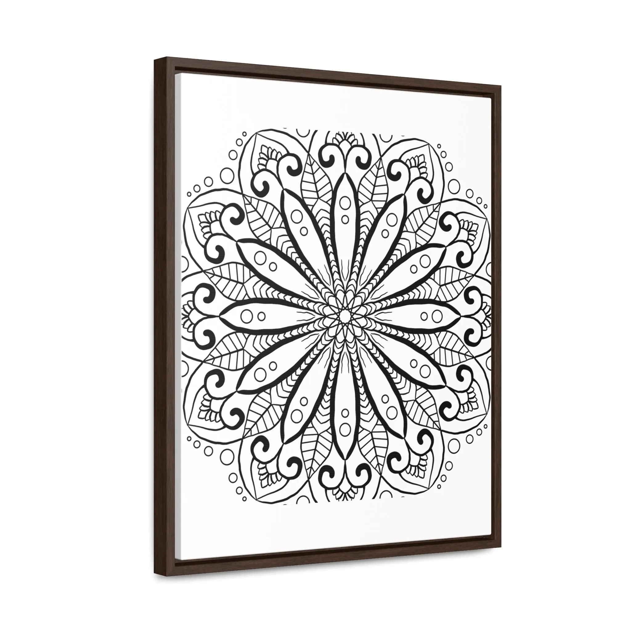 Mandala Art Design - Gallery Canvas Wraps