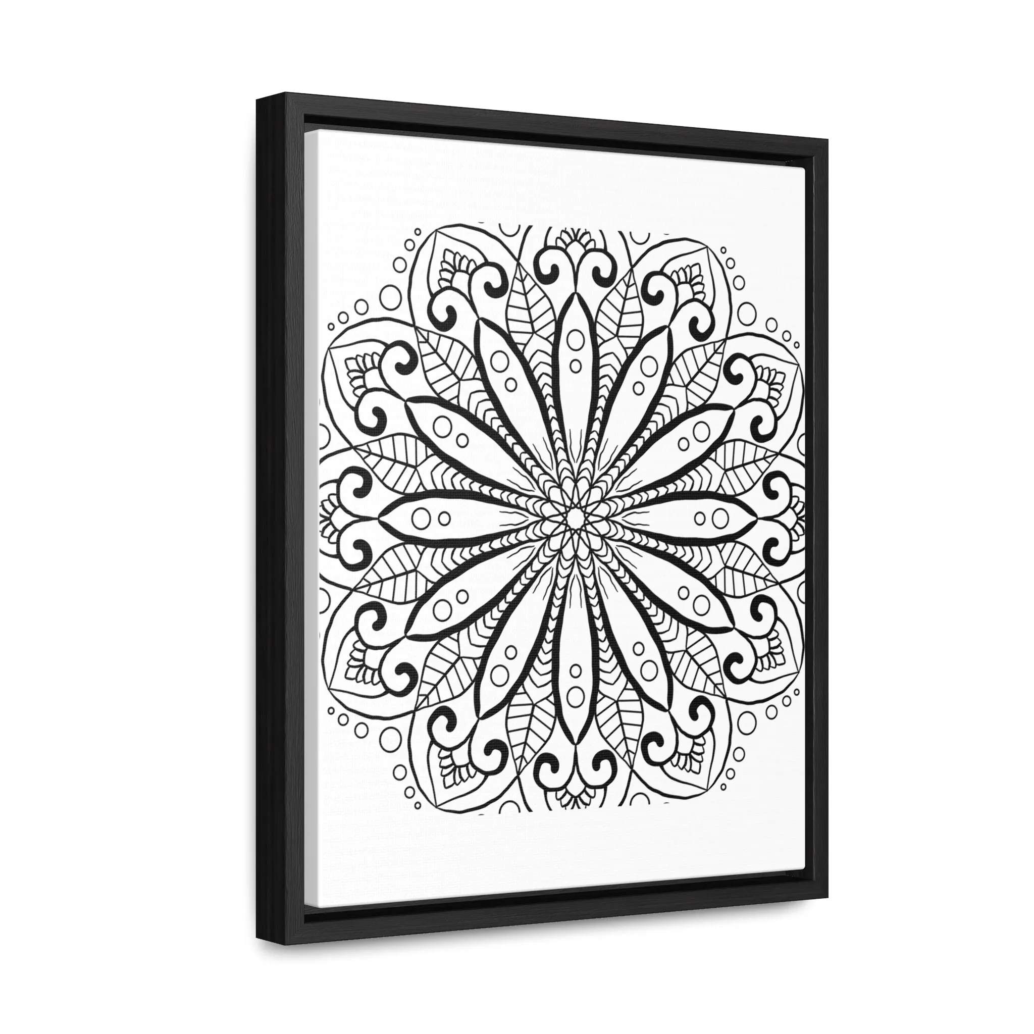 Mandala Art Design - Gallery Canvas Wraps