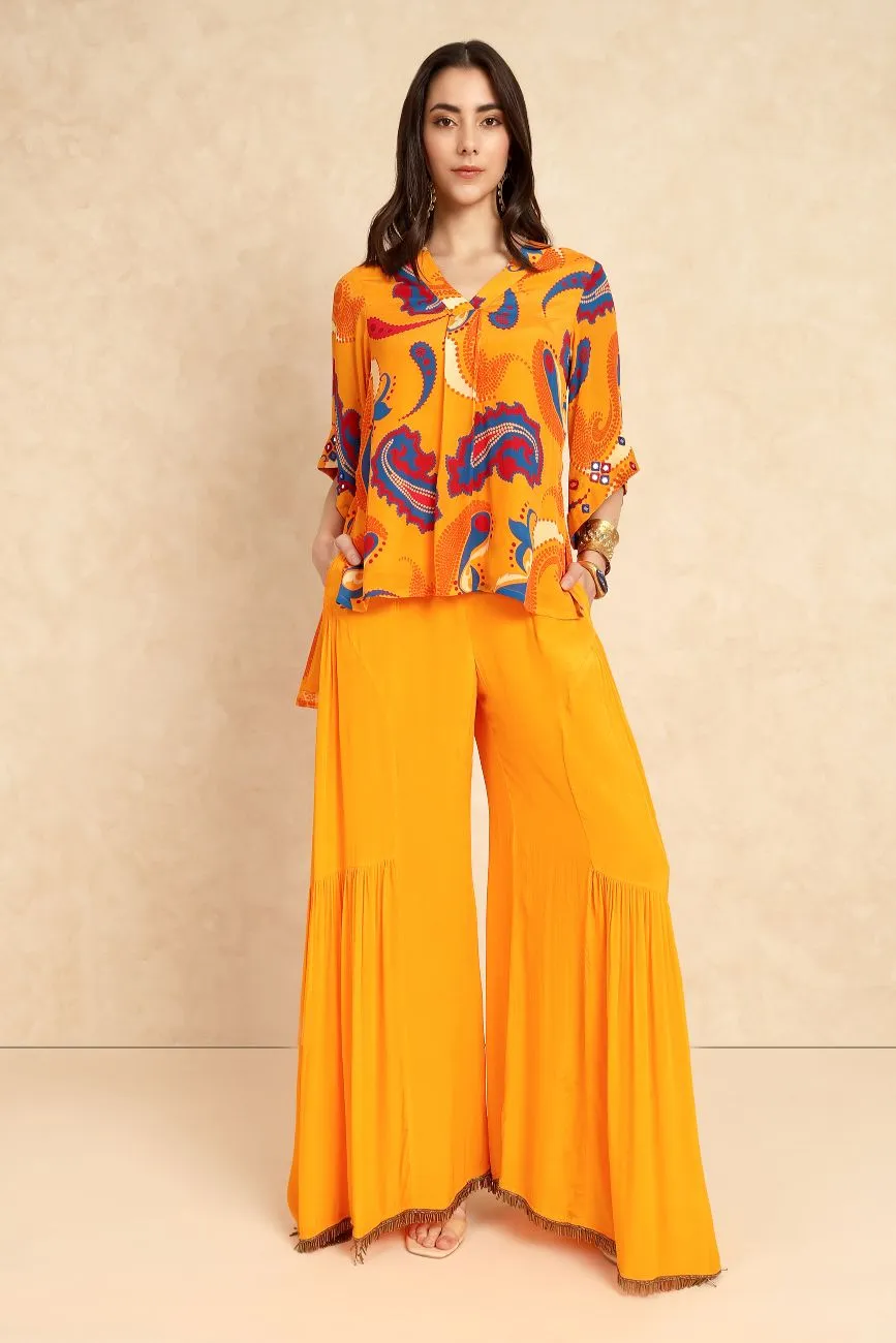 MANGO GHARARA PANTS