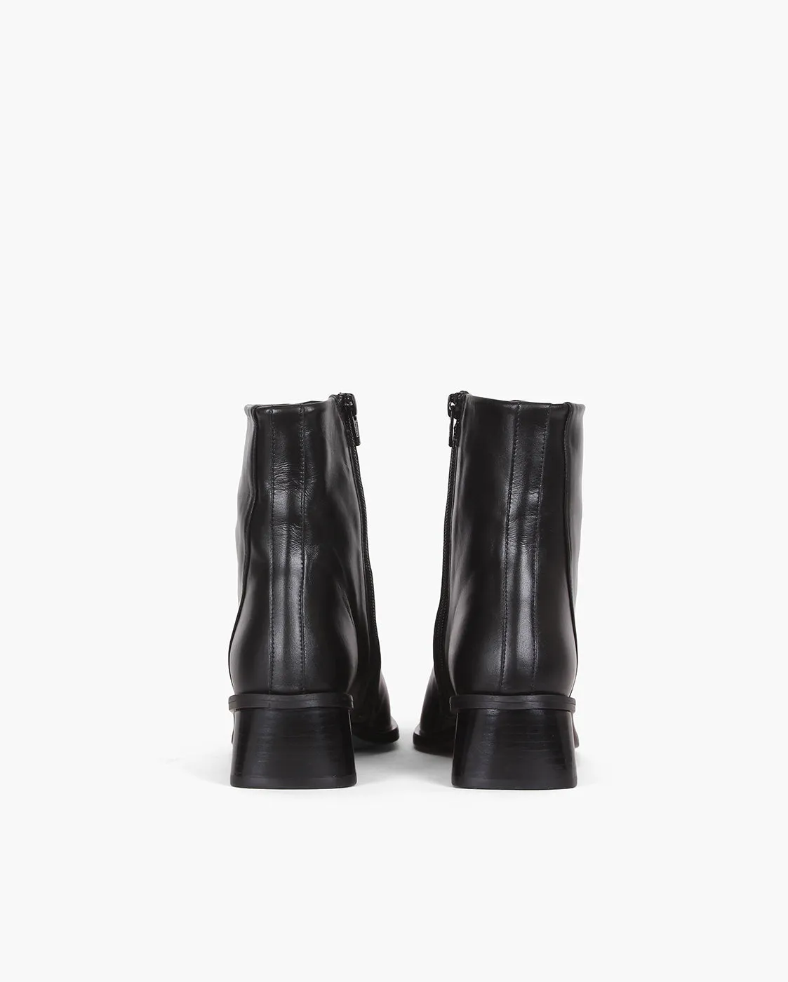 Miki Boot 35mm Leather Black