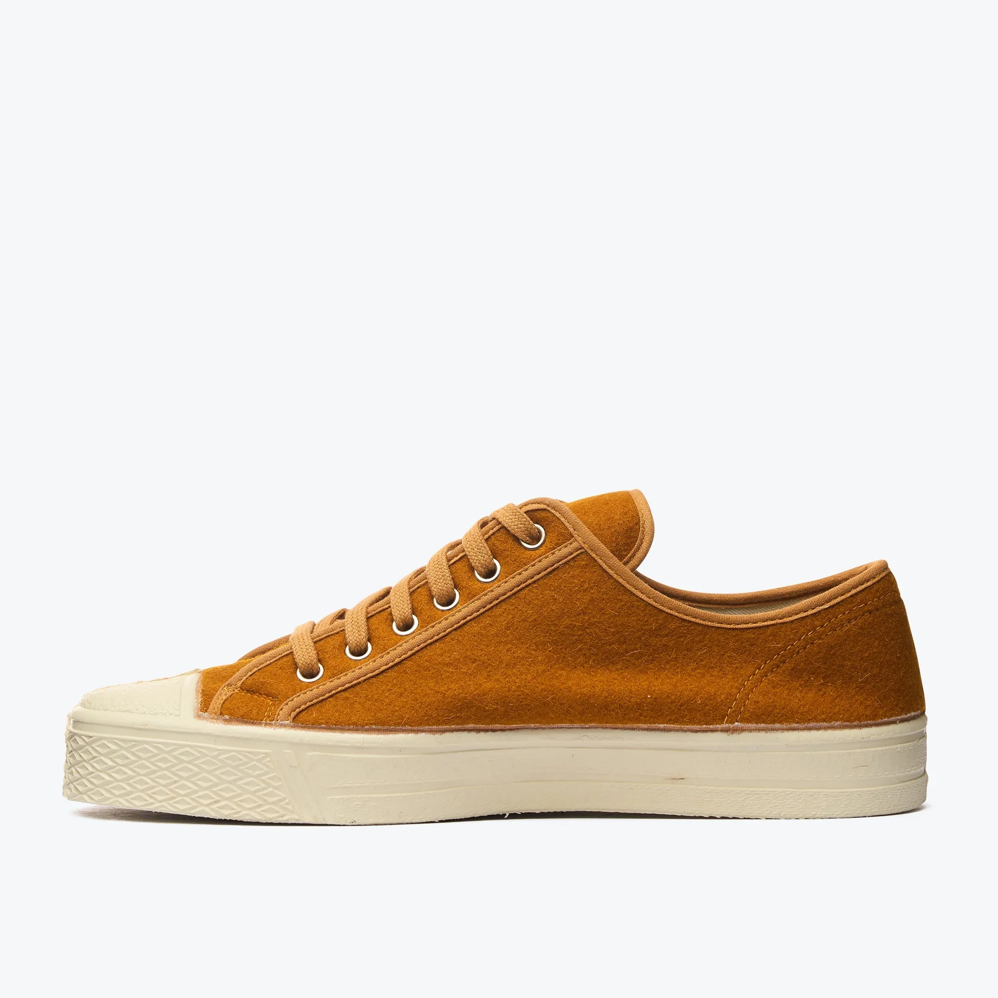 MILITARY FELT LOW TOP - PUMPKIN