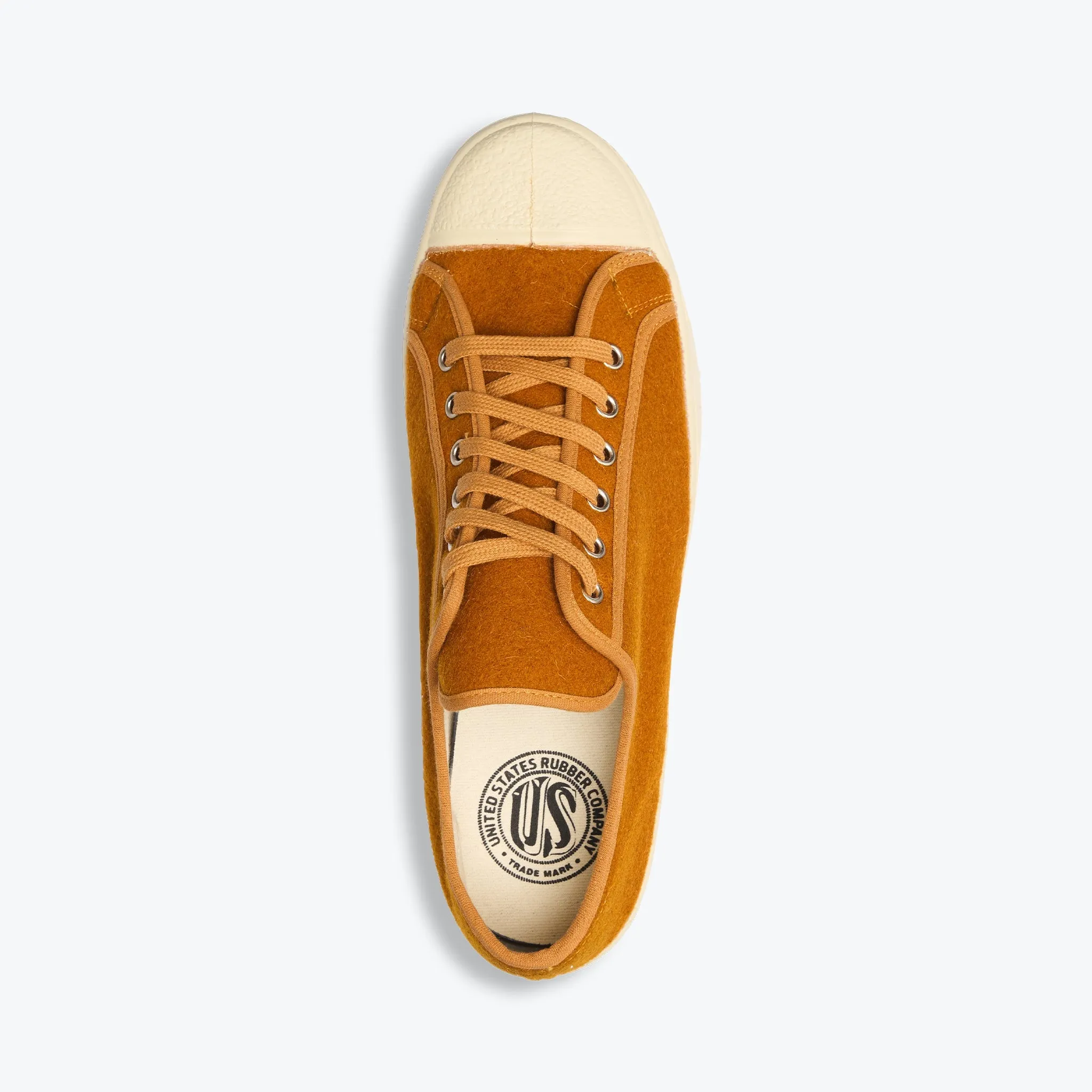 MILITARY FELT LOW TOP - PUMPKIN