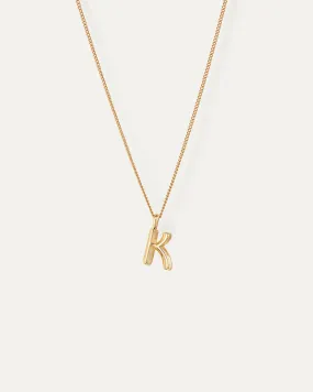 Monogram Necklace - K